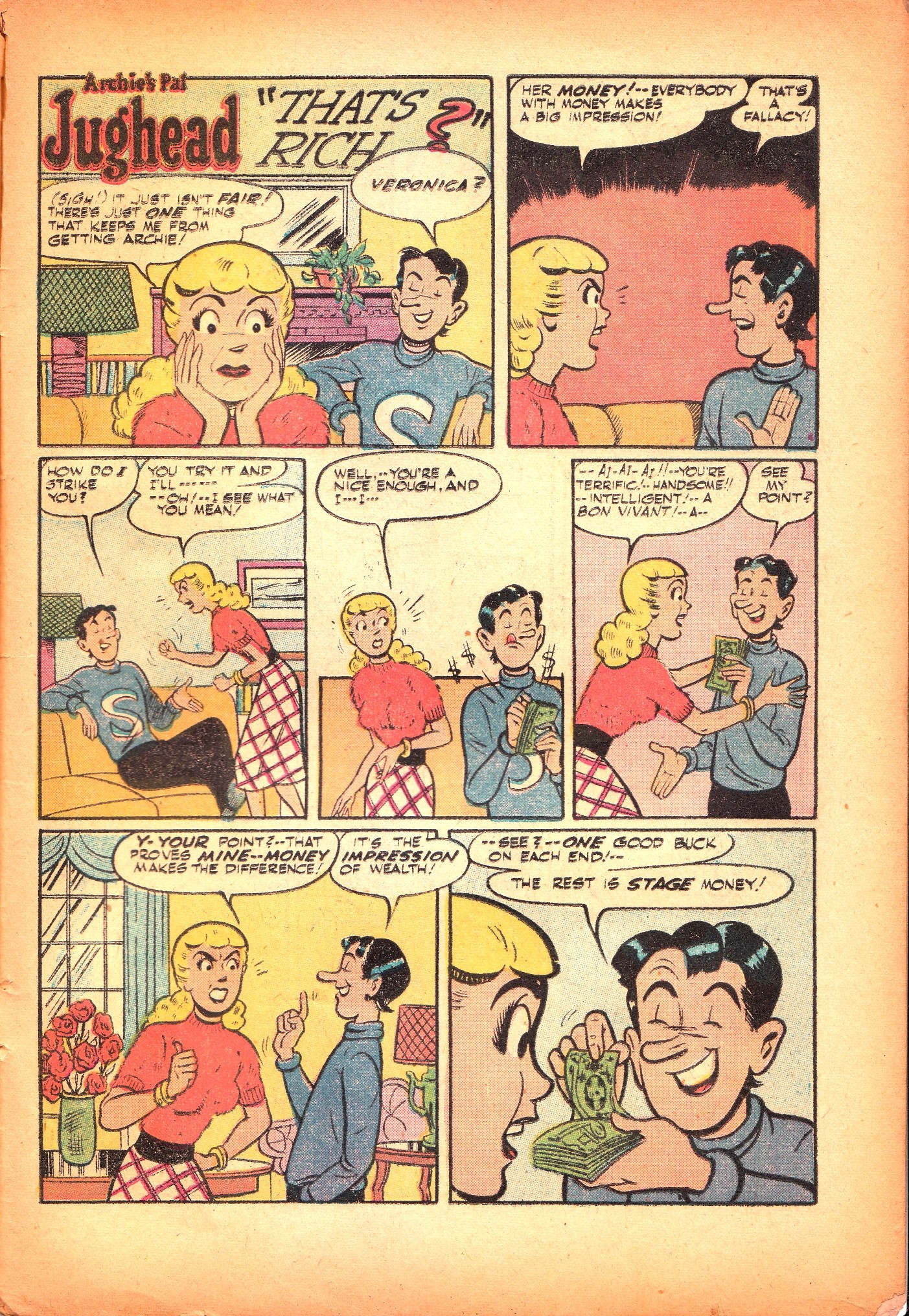 Read online Archie's Pal Jughead comic -  Issue #36 - 31