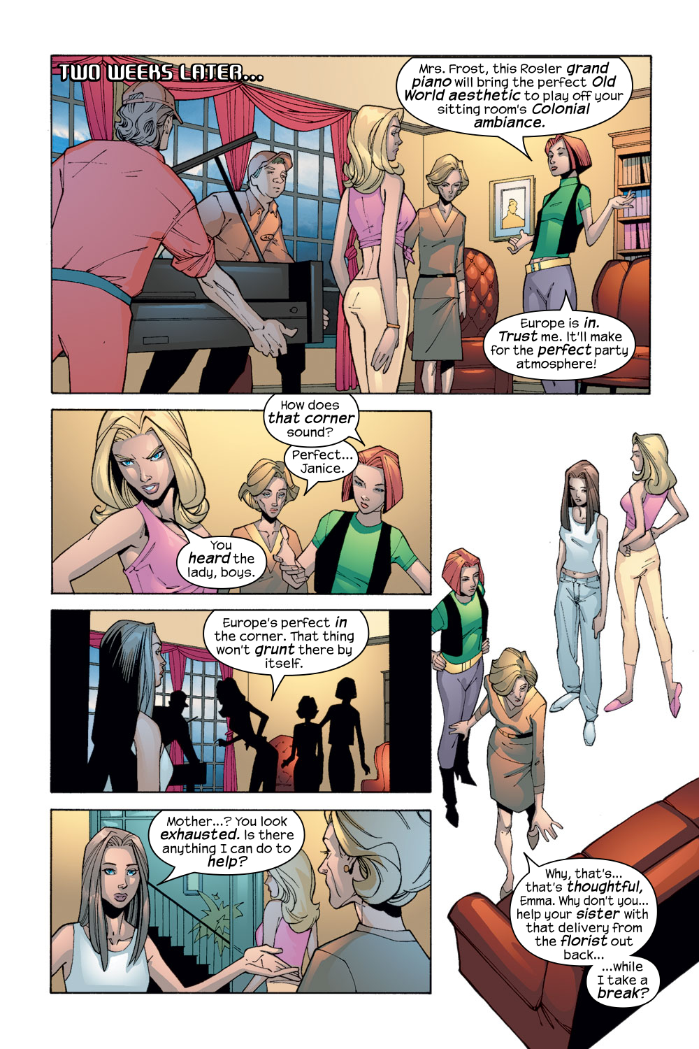 Read online Emma Frost comic -  Issue #6 - 9