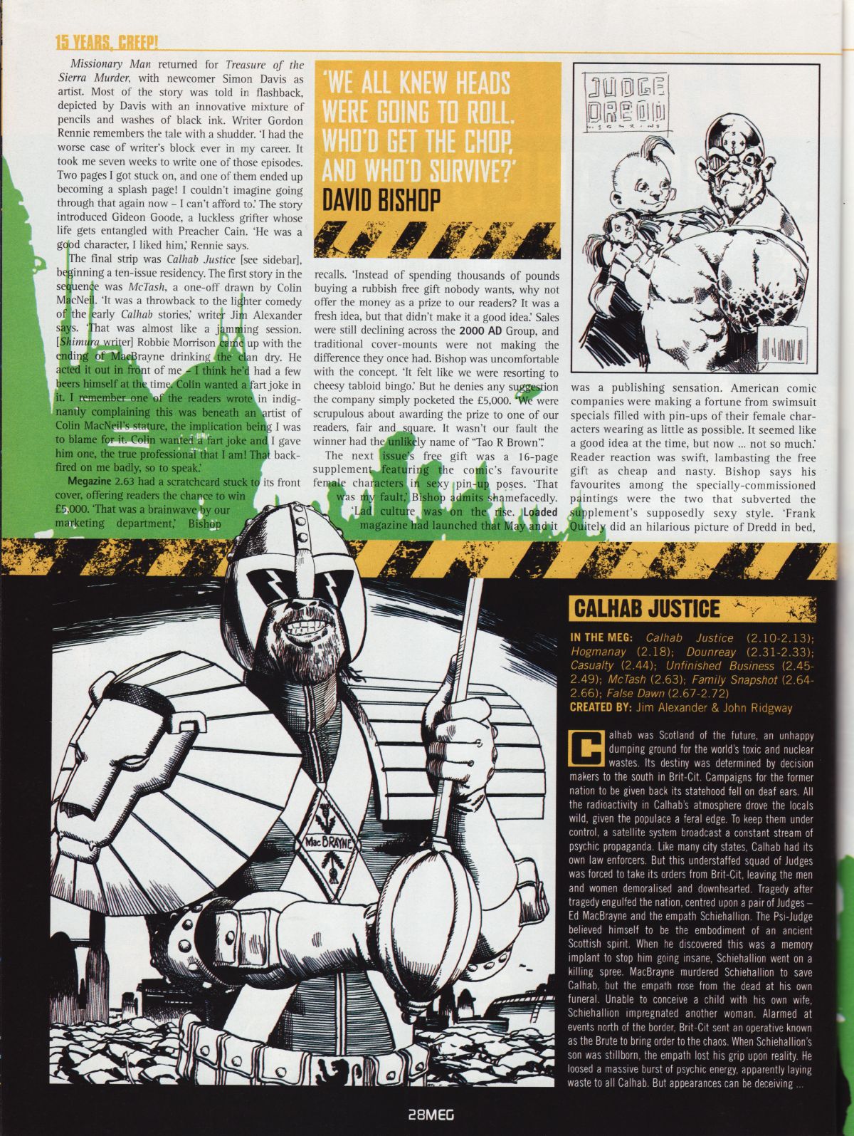 Read online Judge Dredd Megazine (Vol. 5) comic -  Issue #239 - 28