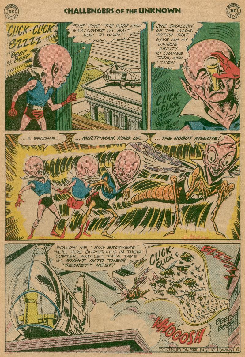 Read online Challengers of the Unknown (1958) comic -  Issue #40 - 25