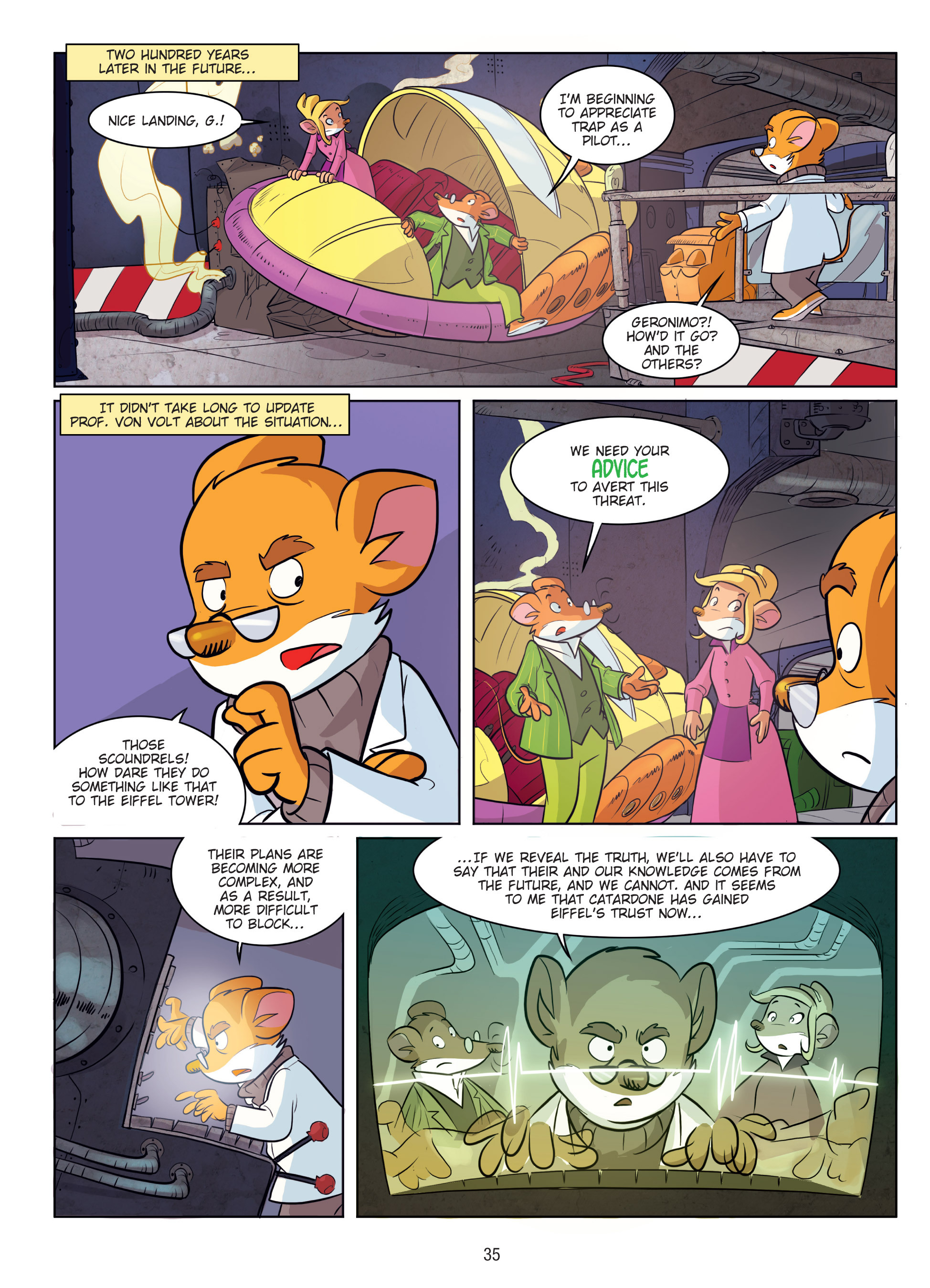 Read online Geronimo Stilton comic -  Issue # TPB 11 - 35