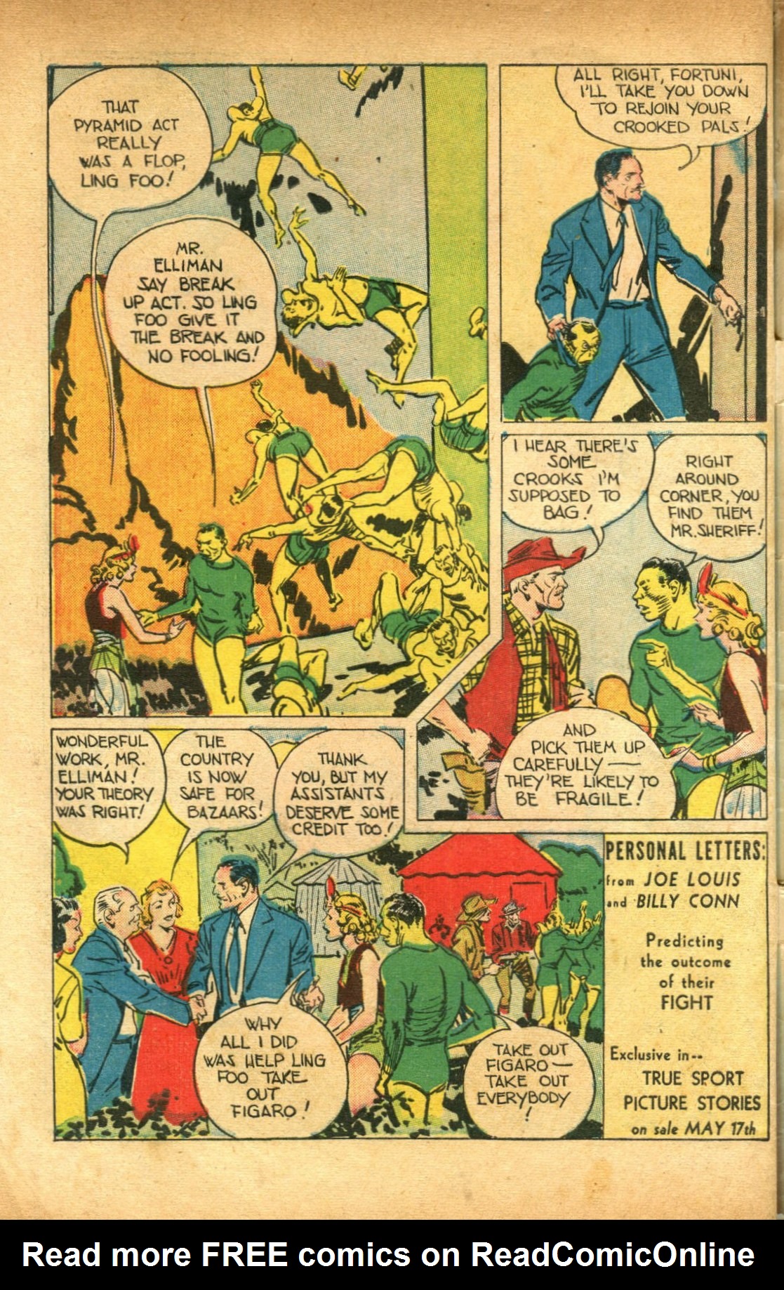 Read online Super-Magician Comics comic -  Issue #51 - 50