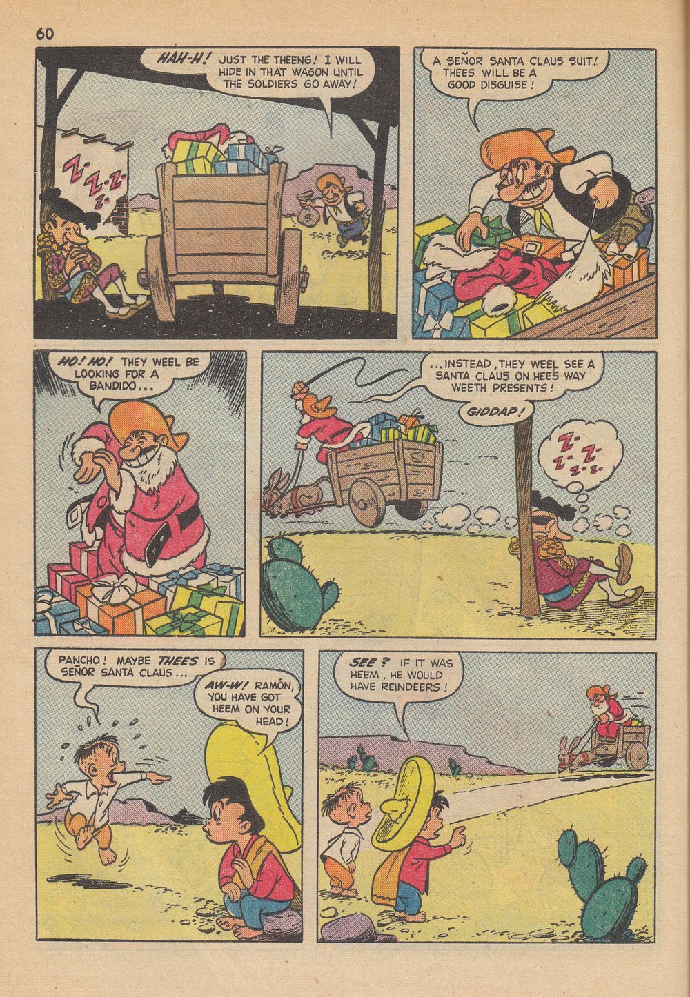 Read online Bugs Bunny's Christmas Funnies comic -  Issue # TPB 6 - 62