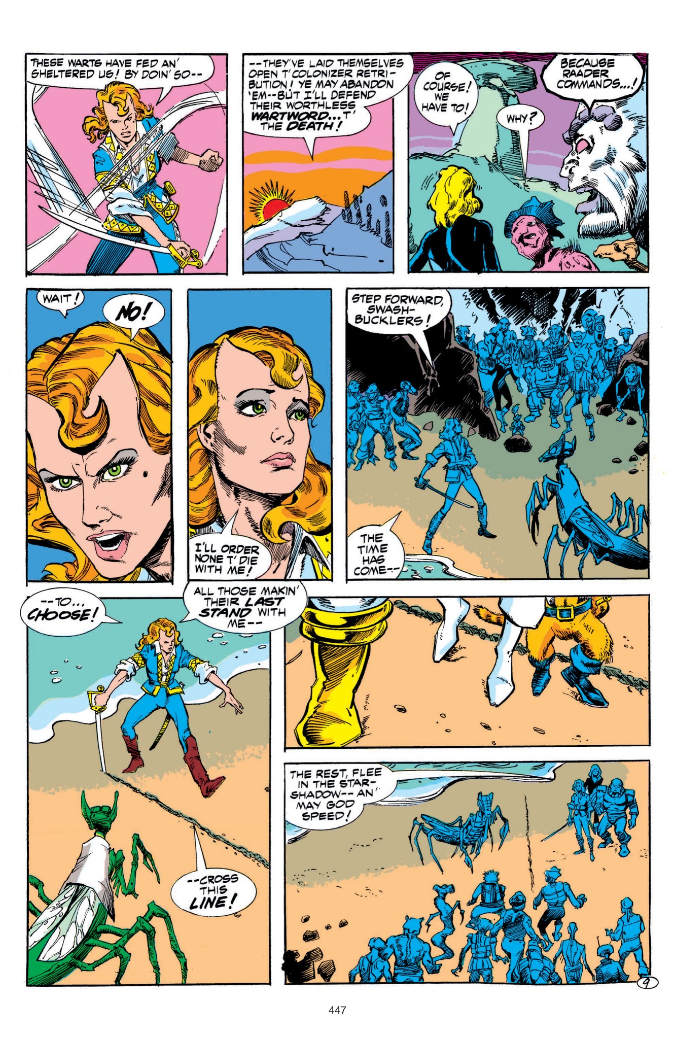 Read online Swords of the Swashbucklers comic -  Issue # TPB - 431