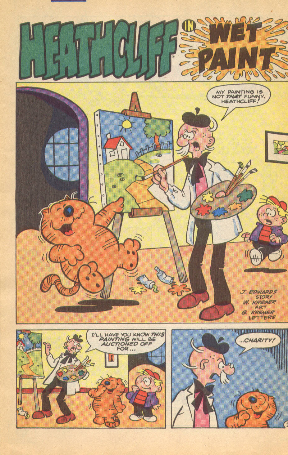 Read online Heathcliff comic -  Issue #16 - 16