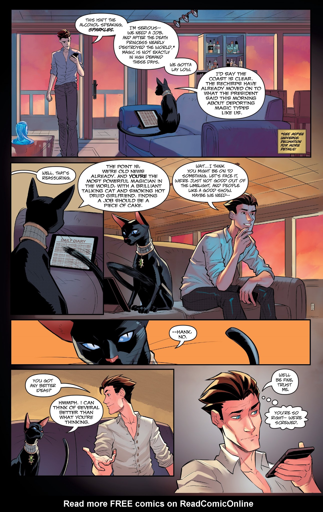 Read online Charismagic (2018) comic -  Issue #1 - 8