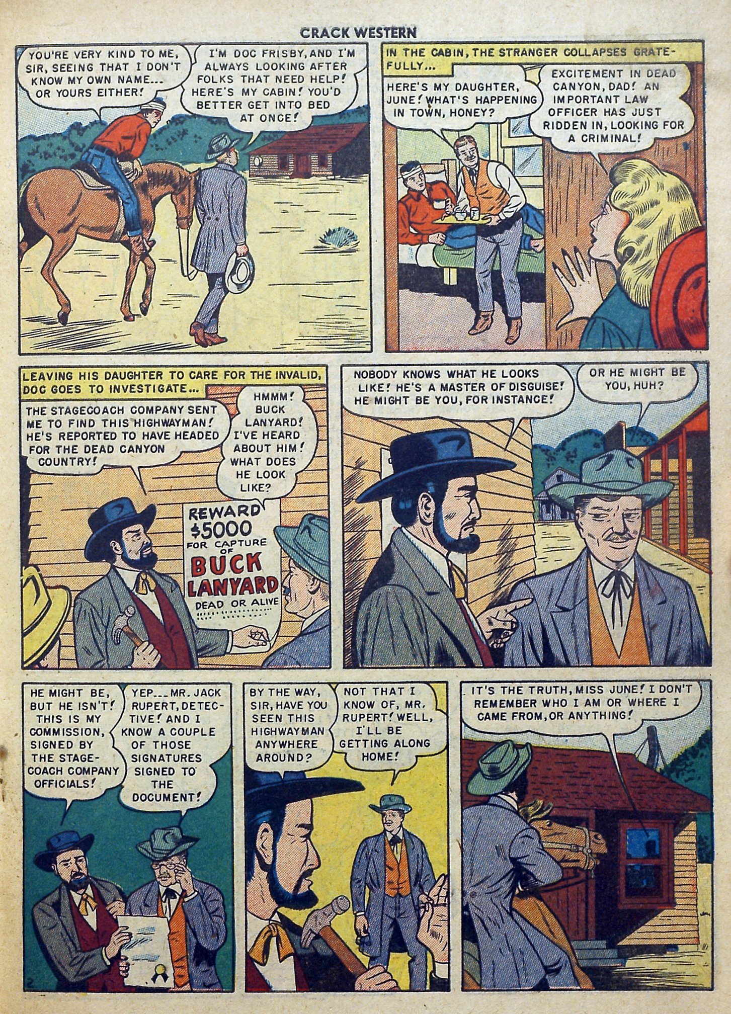 Read online Crack Western comic -  Issue #67 - 19