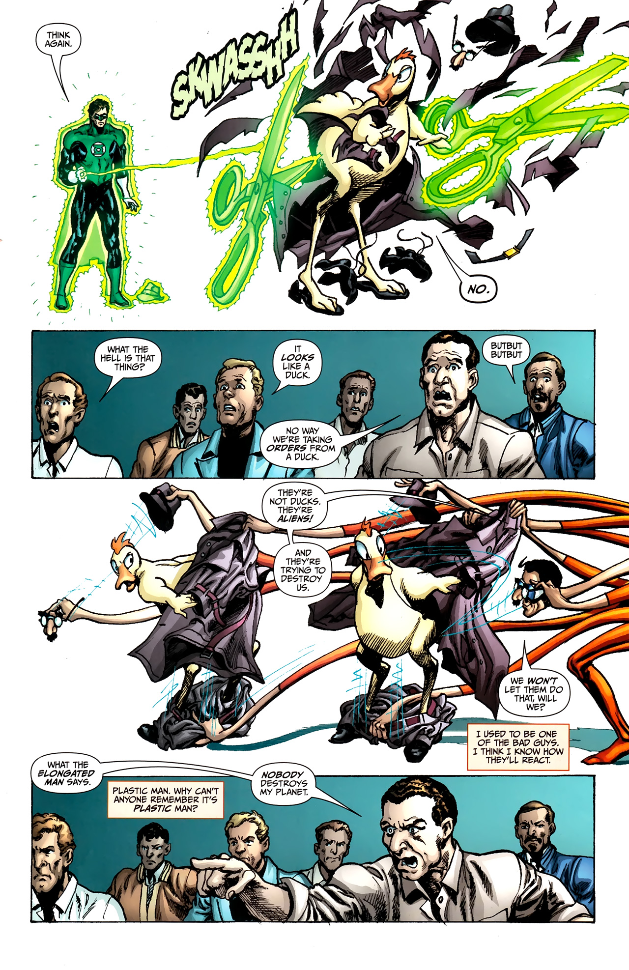 Read online Green Lantern/Plastic Man: Weapons of Mass Deception comic -  Issue # Full - 38