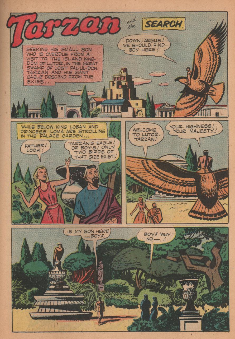 Read online Tarzan (1948) comic -  Issue #88 - 19