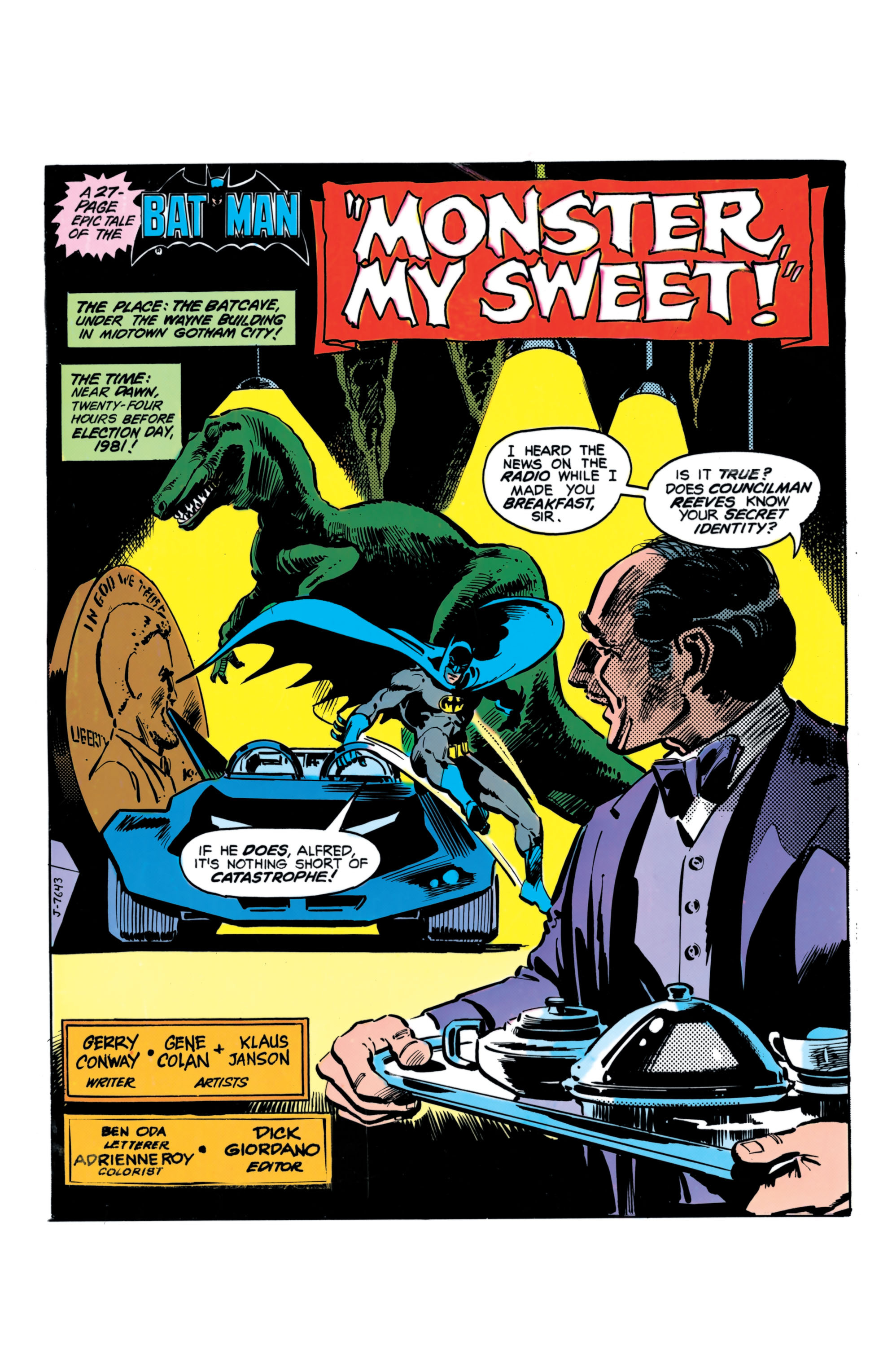 Read online Batman (1940) comic -  Issue #344 - 2
