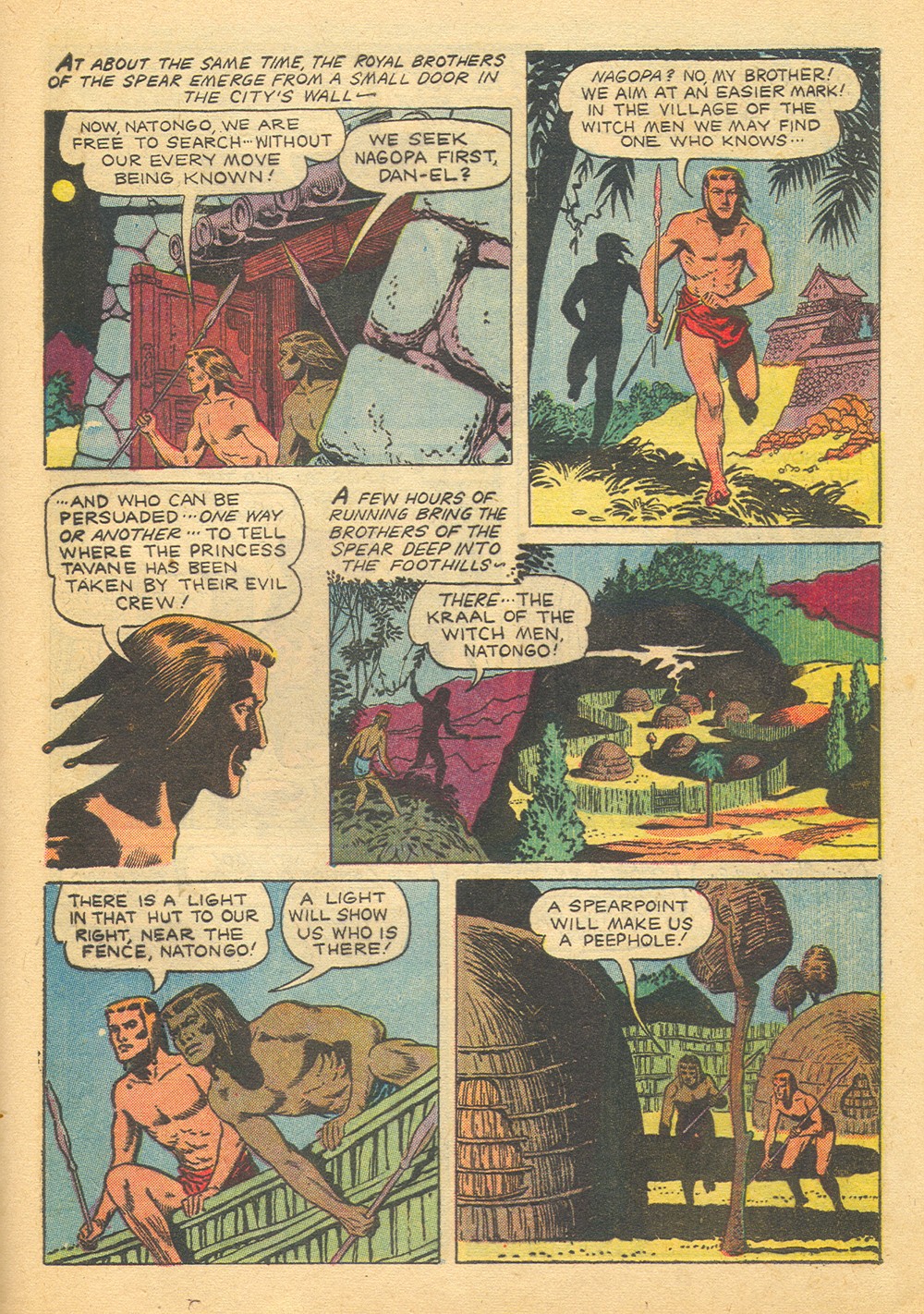 Read online Tarzan (1948) comic -  Issue #70 - 29