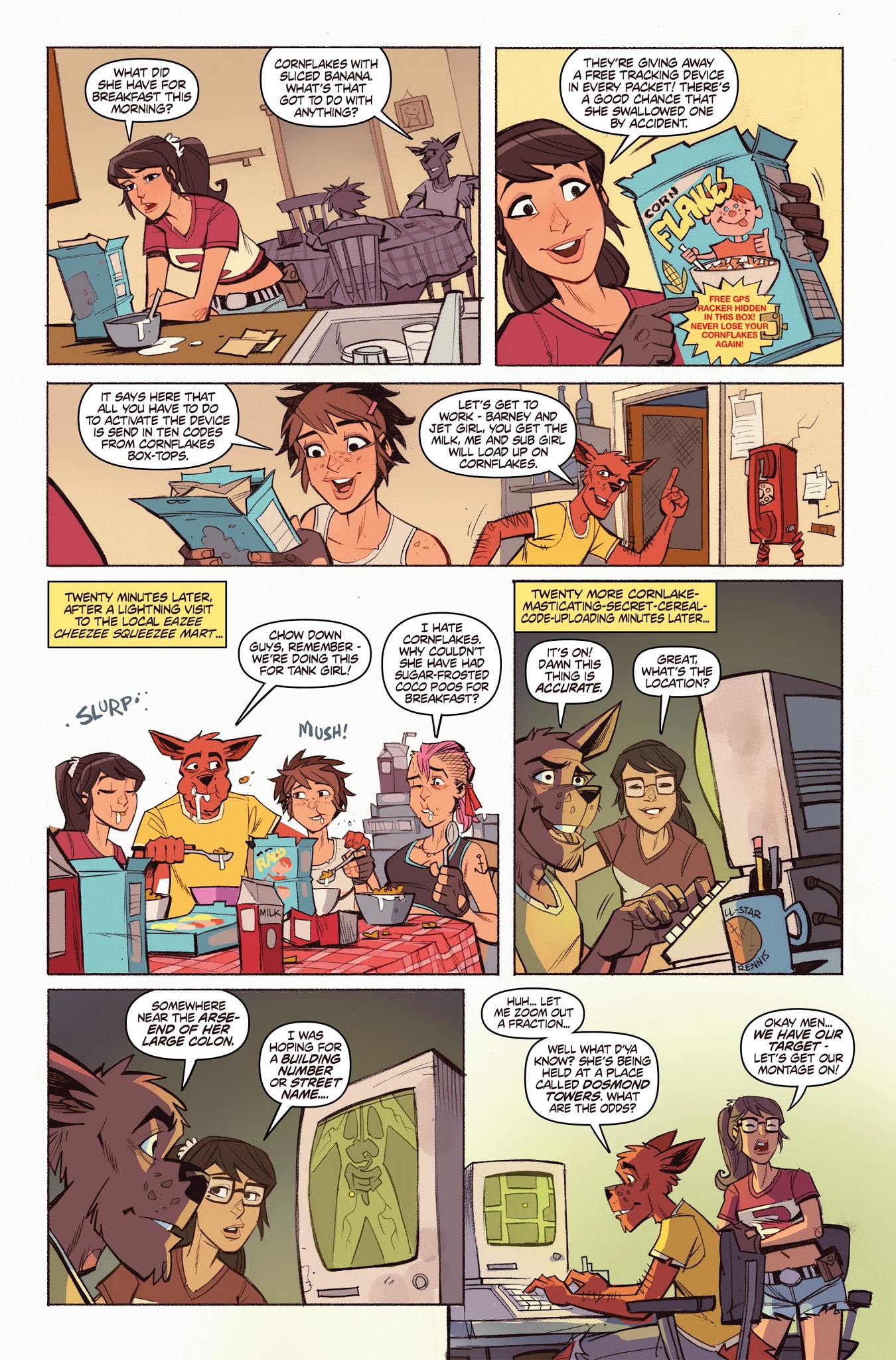Read online The Wonderful World of Tank Girl comic -  Issue #1 - 15