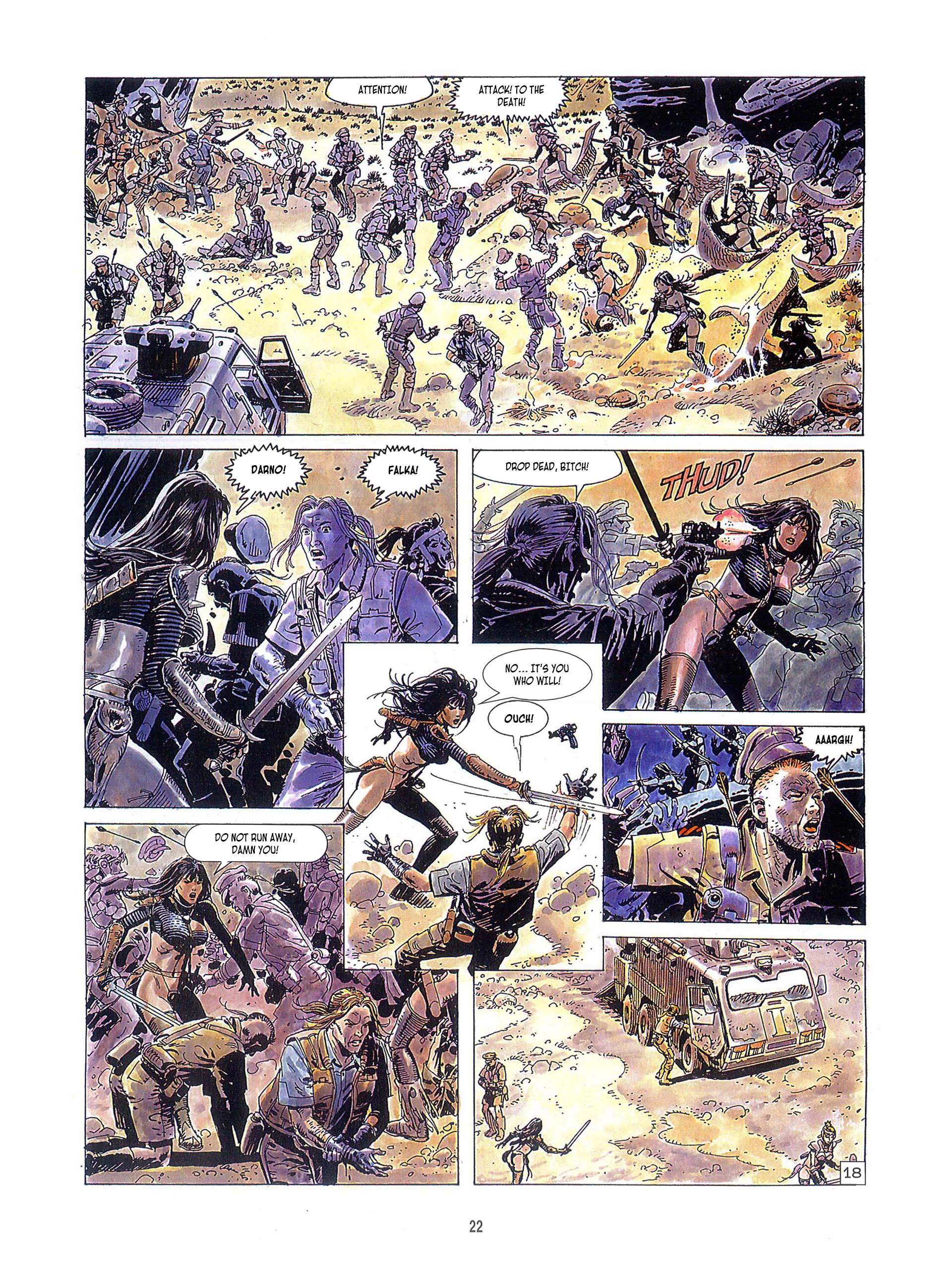 Read online Falka comic -  Issue #5 - 20