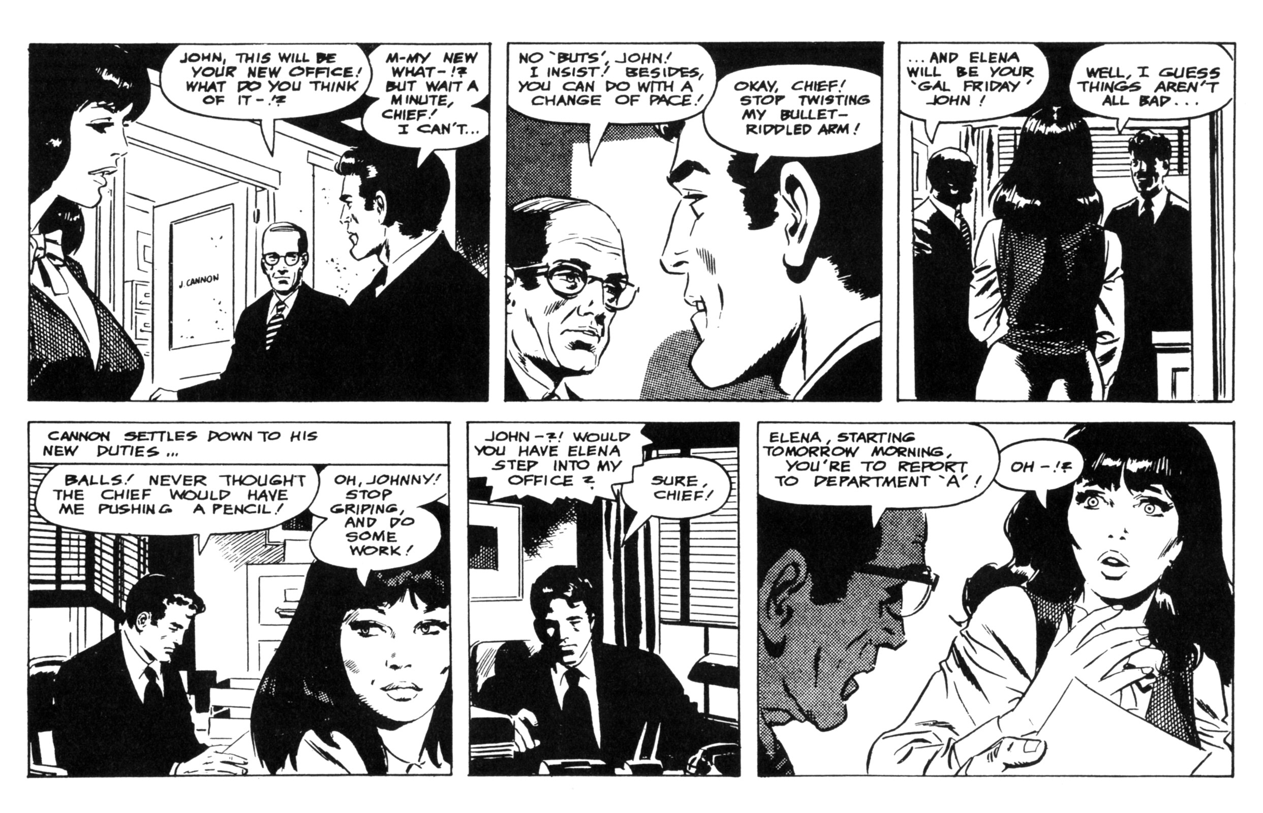 Read online Wallace Wood's Cannon comic -  Issue #5 - 32