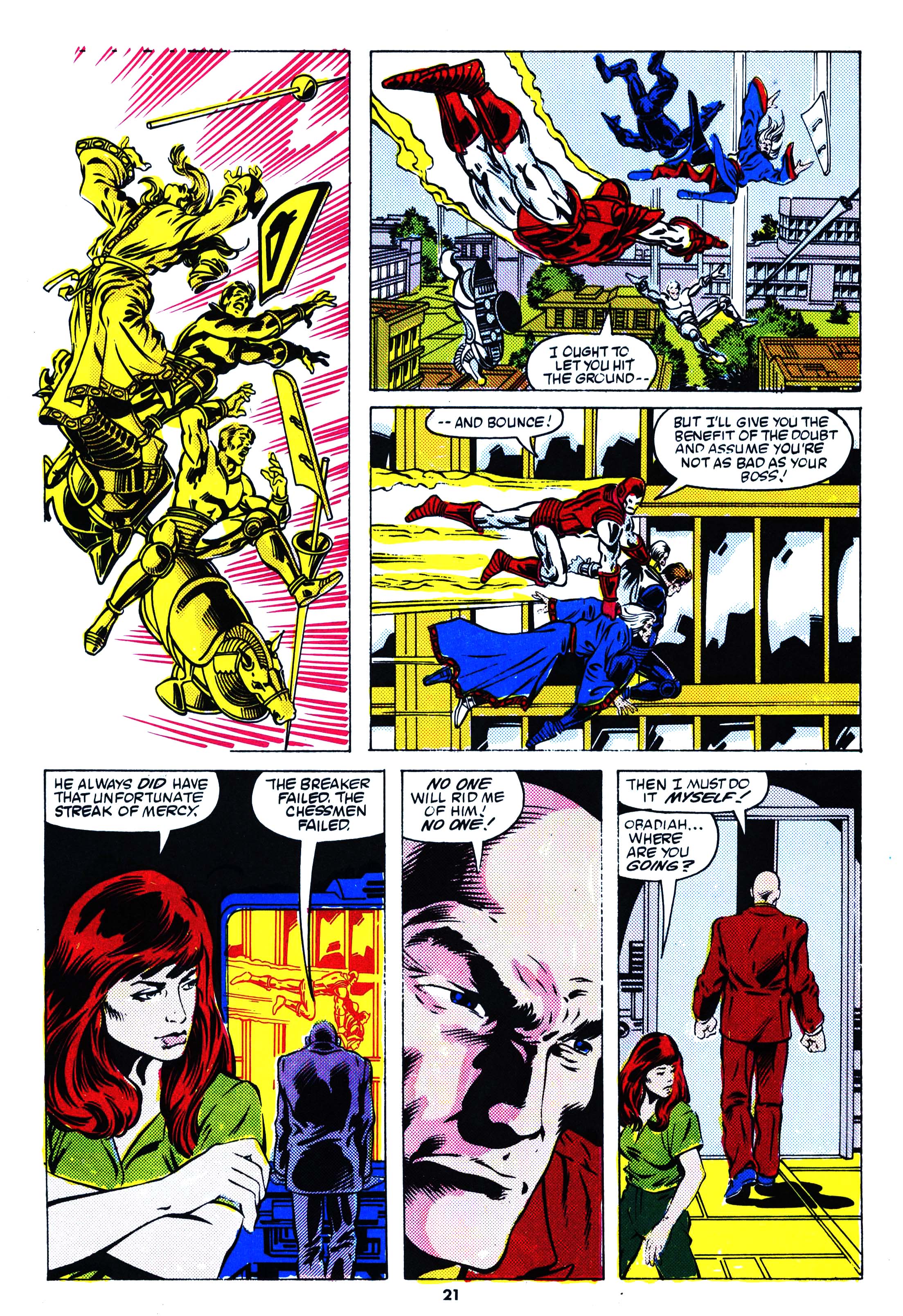 Read online Secret Wars (1985) comic -  Issue #52 - 21