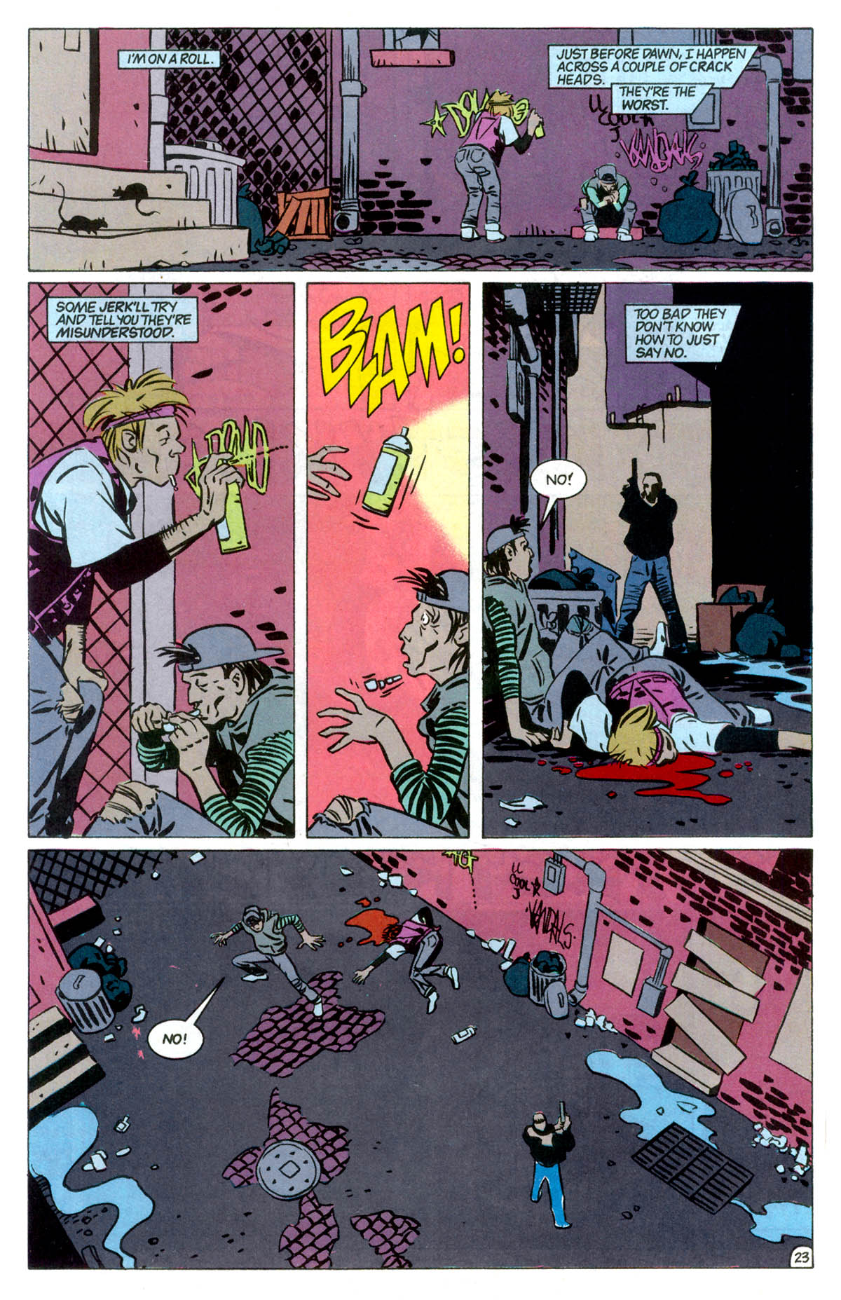 Read online Challengers of the Unknown (1991) comic -  Issue #3 - 24