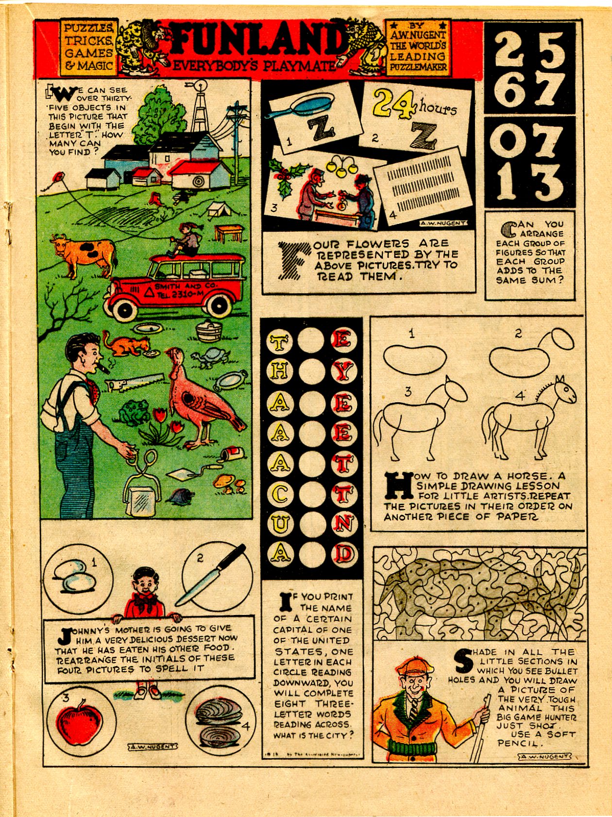 Read online Famous Funnies comic -  Issue #24 - 39