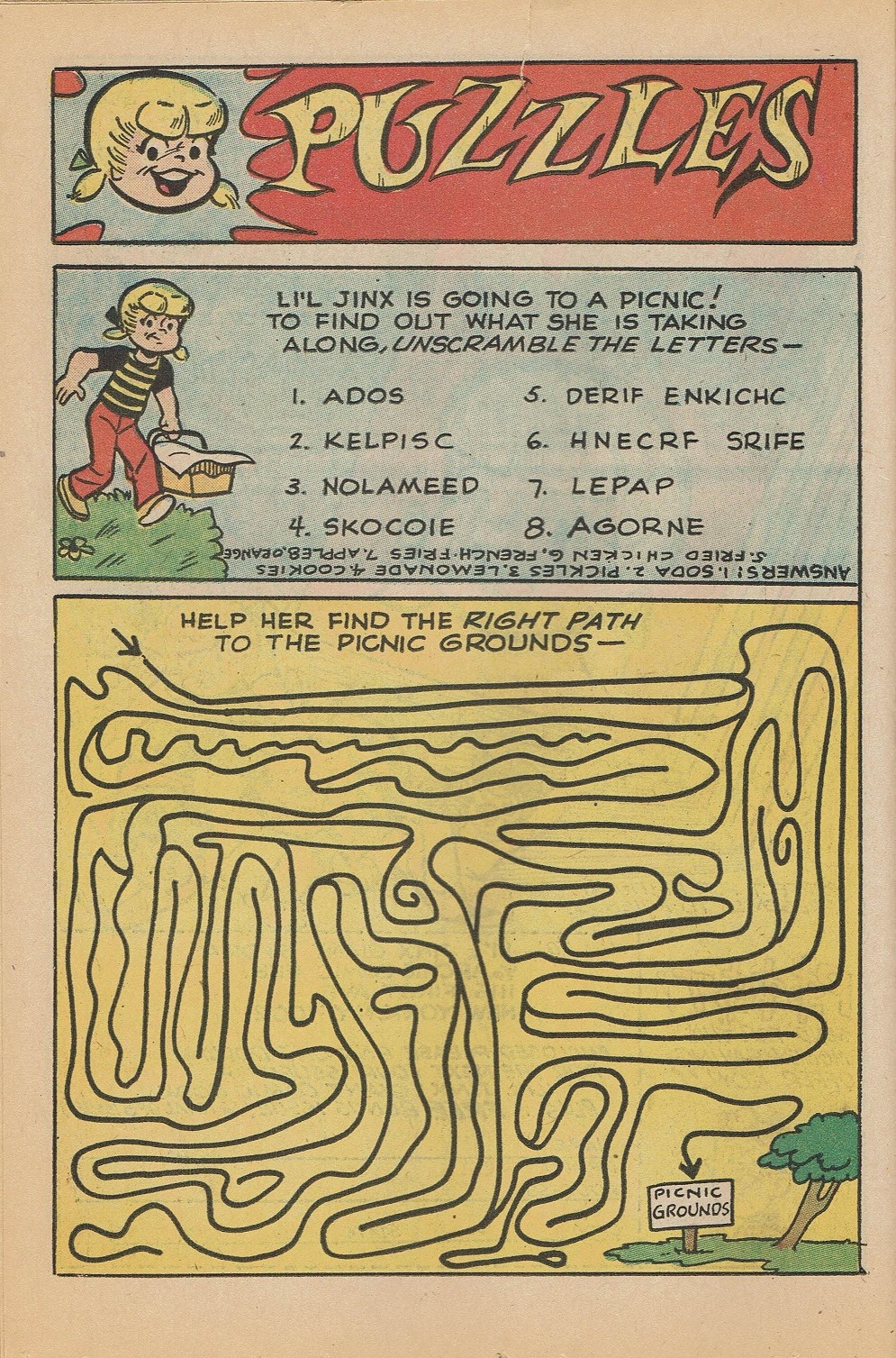 Read online Li'l Jinx Giant Laugh-Out comic -  Issue #41 - 18