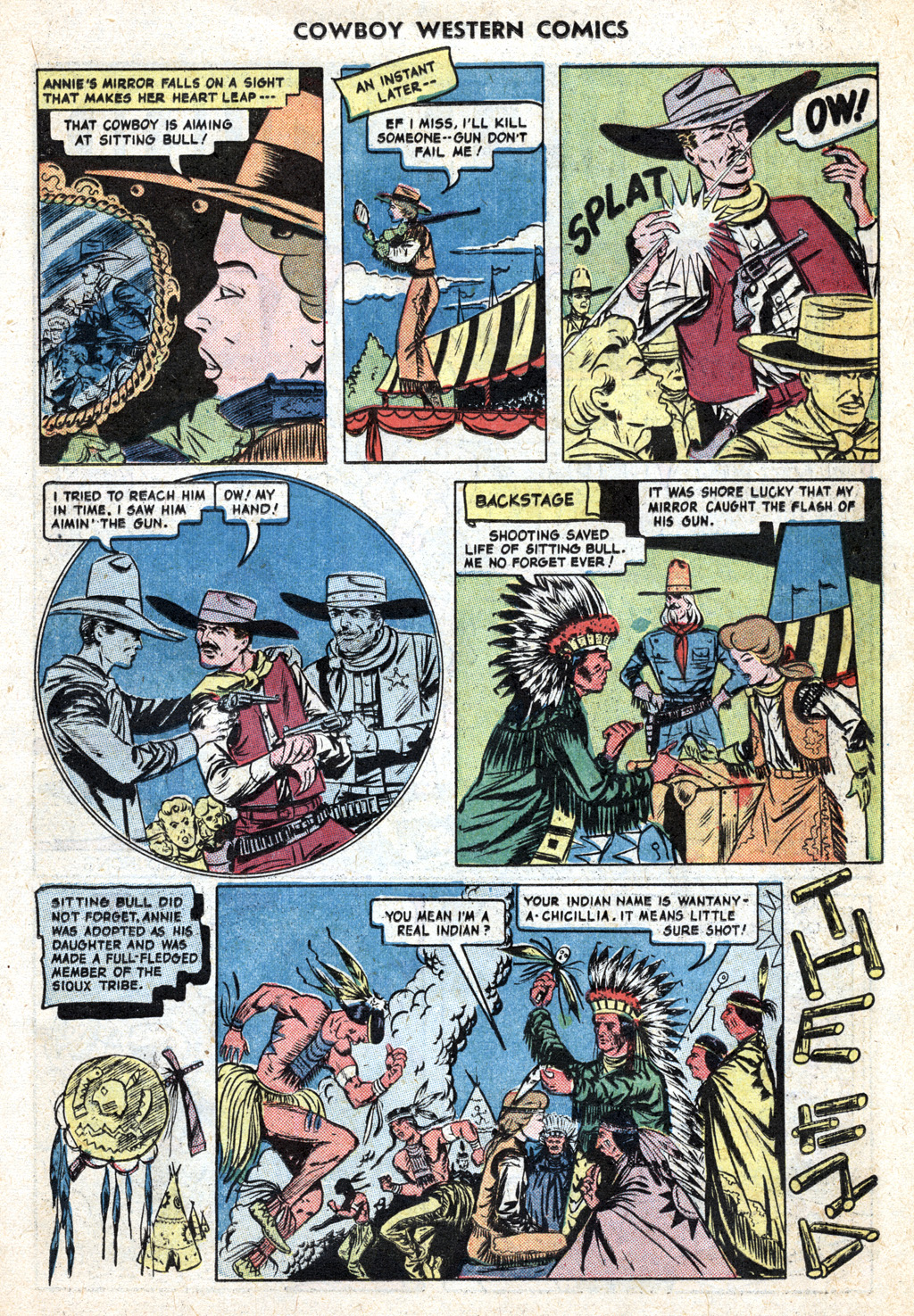 Read online Cowboy Western Comics (1948) comic -  Issue #32 - 11