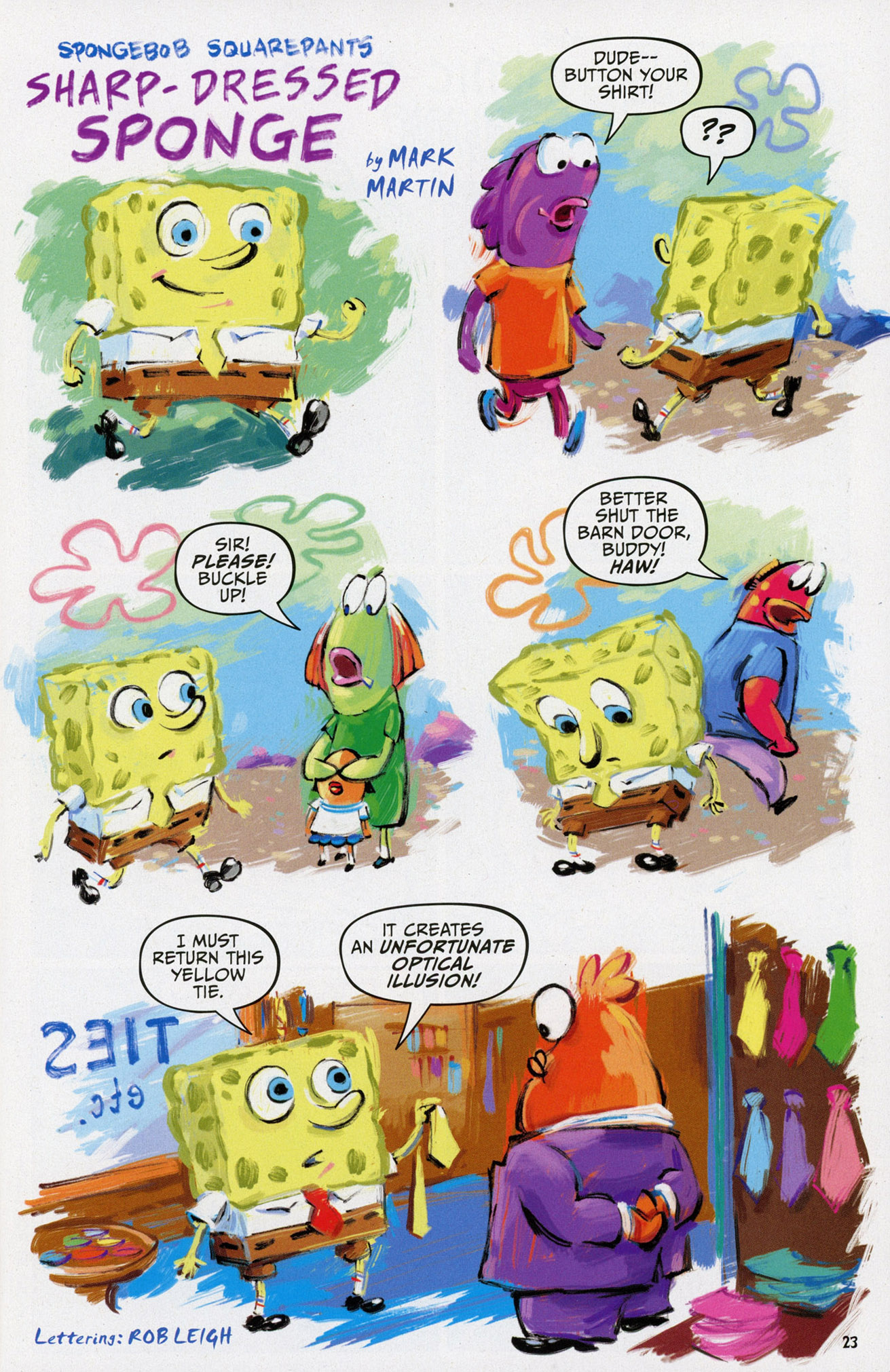 Read online SpongeBob Comics comic -  Issue #52 - 25