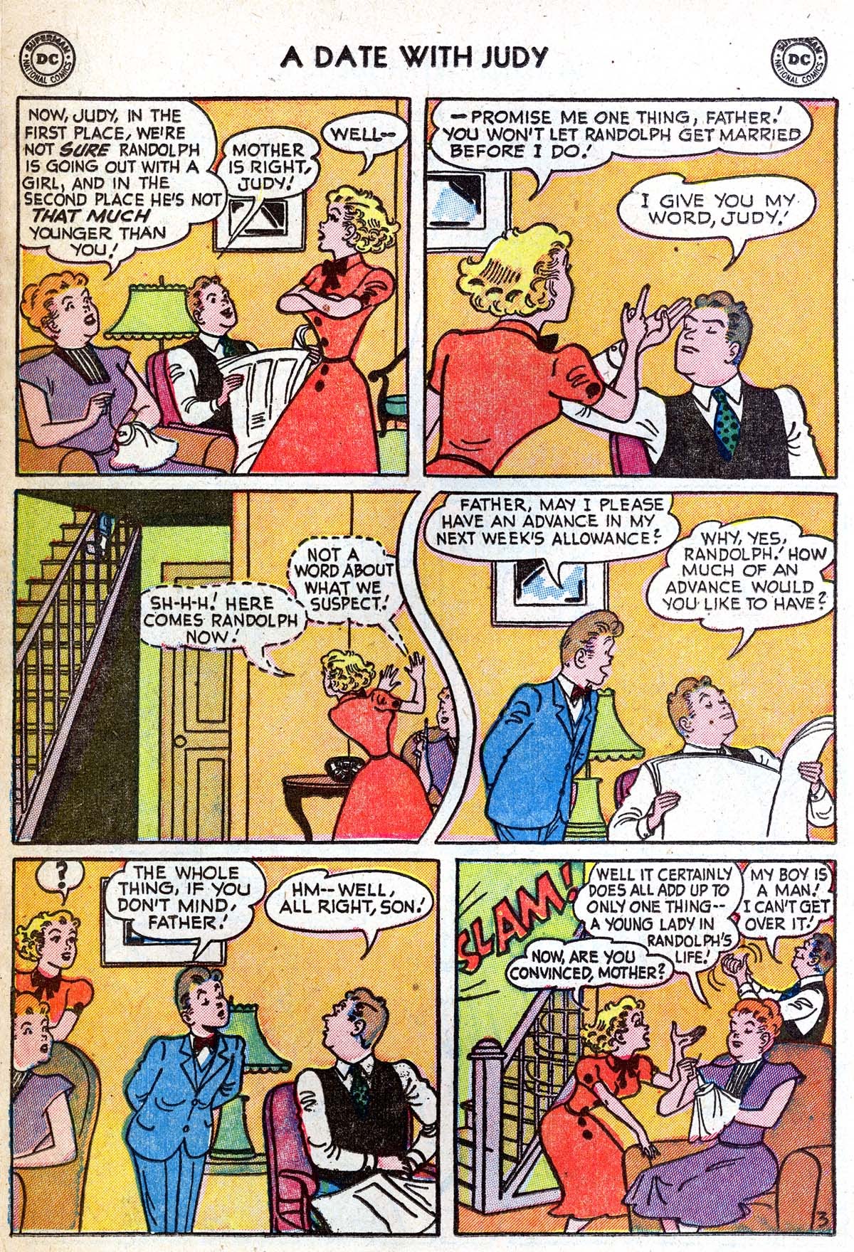 Read online A Date with Judy comic -  Issue #33 - 22