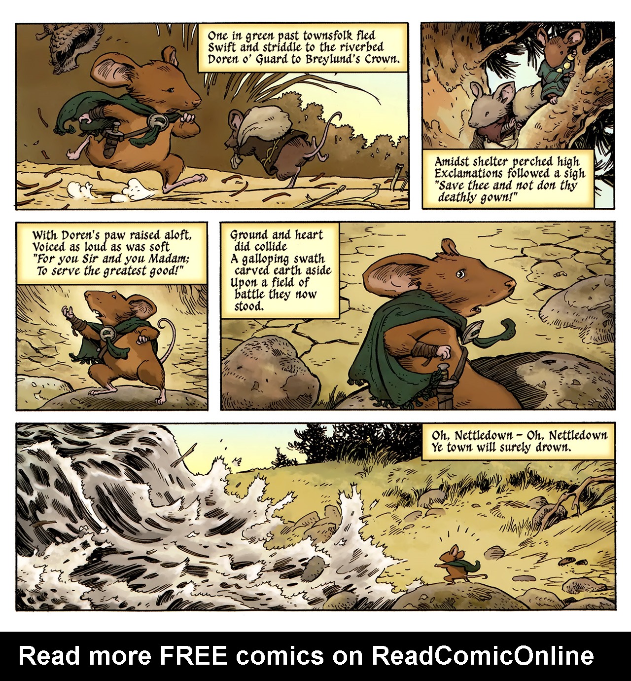 Read online Mouse Guard: Legends of the Guard comic -  Issue #3 - 18