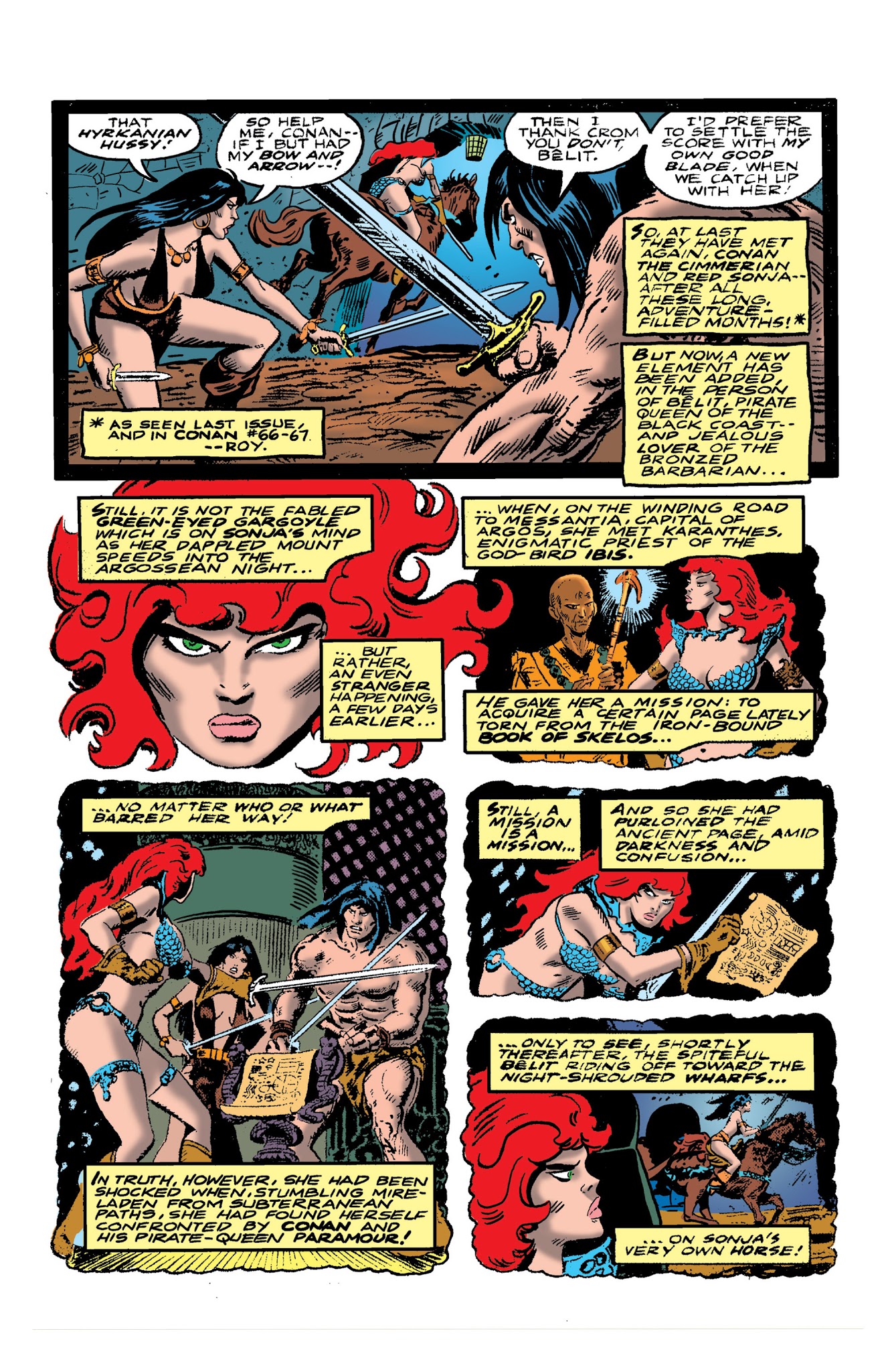Read online The Adventures of Red Sonja comic -  Issue # TPB 1 - 114