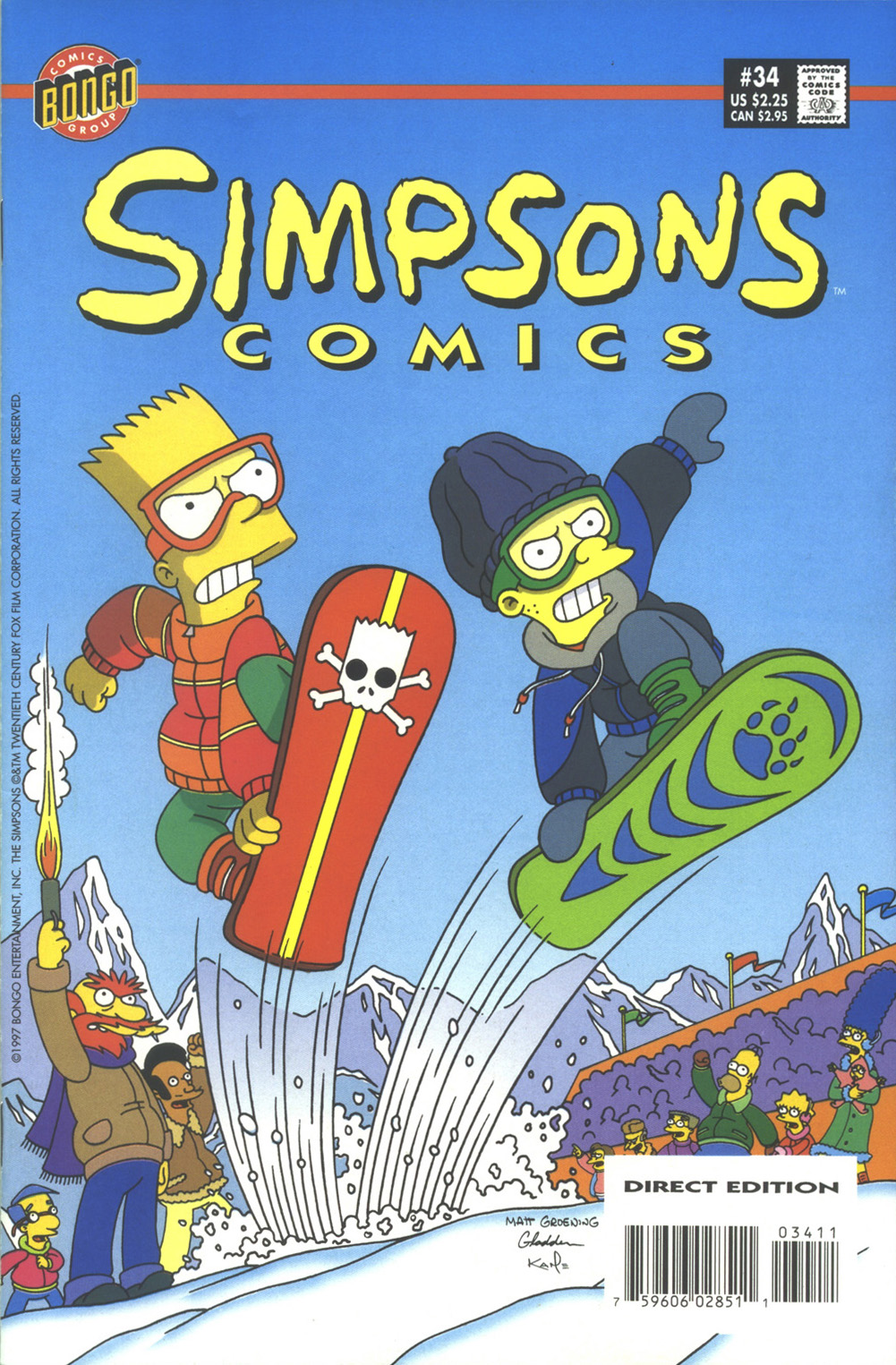 Read online Simpsons Comics comic -  Issue #34 - 1