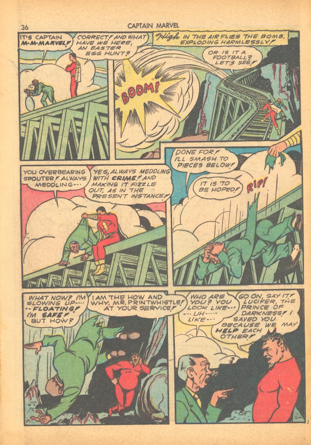 Read online Captain Marvel Adventures comic -  Issue #8 - 37