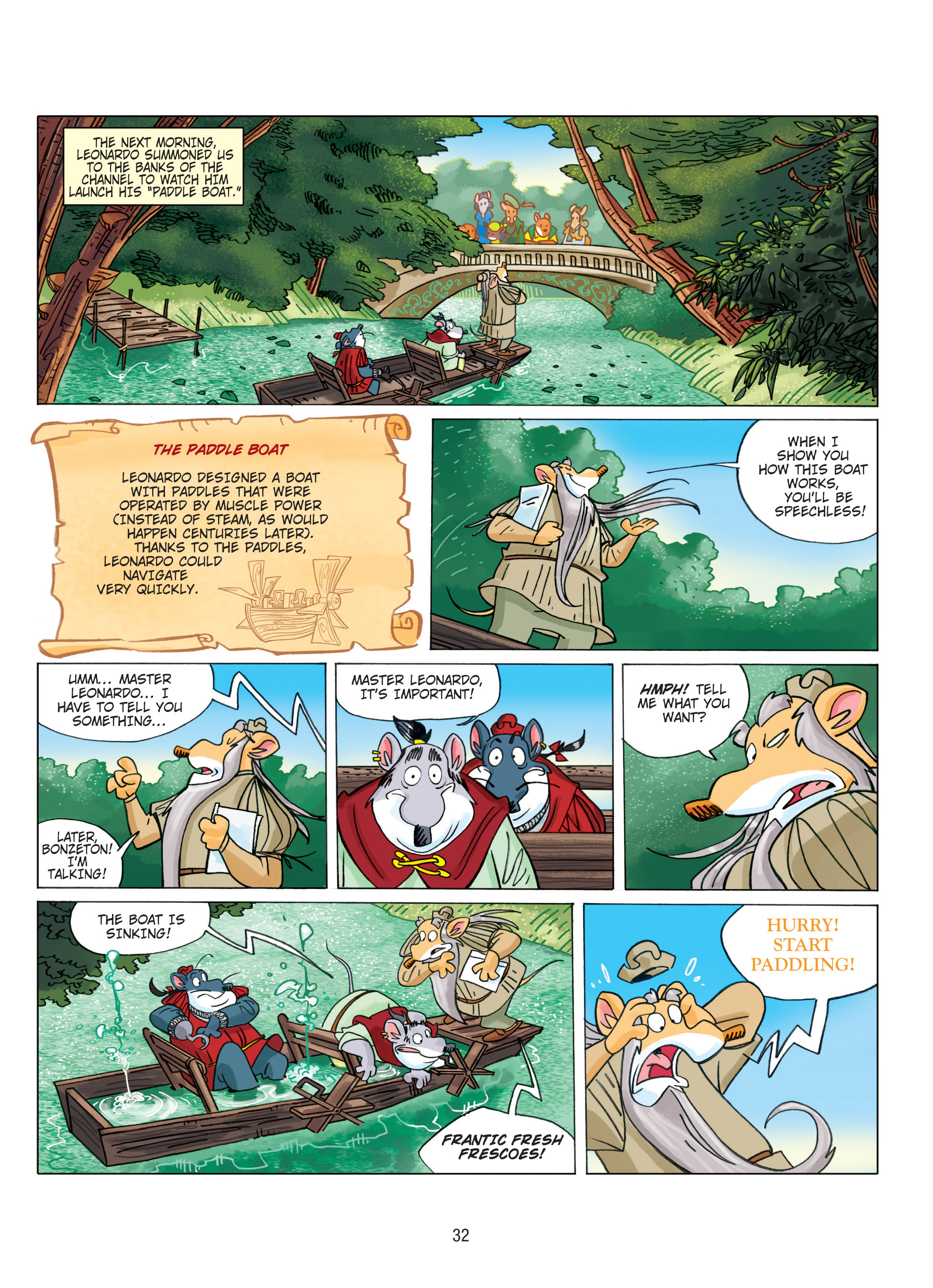 Read online Geronimo Stilton comic -  Issue # TPB 6 - 32