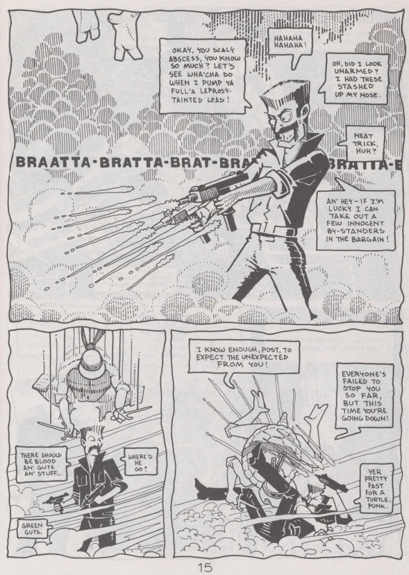 Read online Teenage Mutant Ninja Turtles (1984) comic -  Issue #41 - 16
