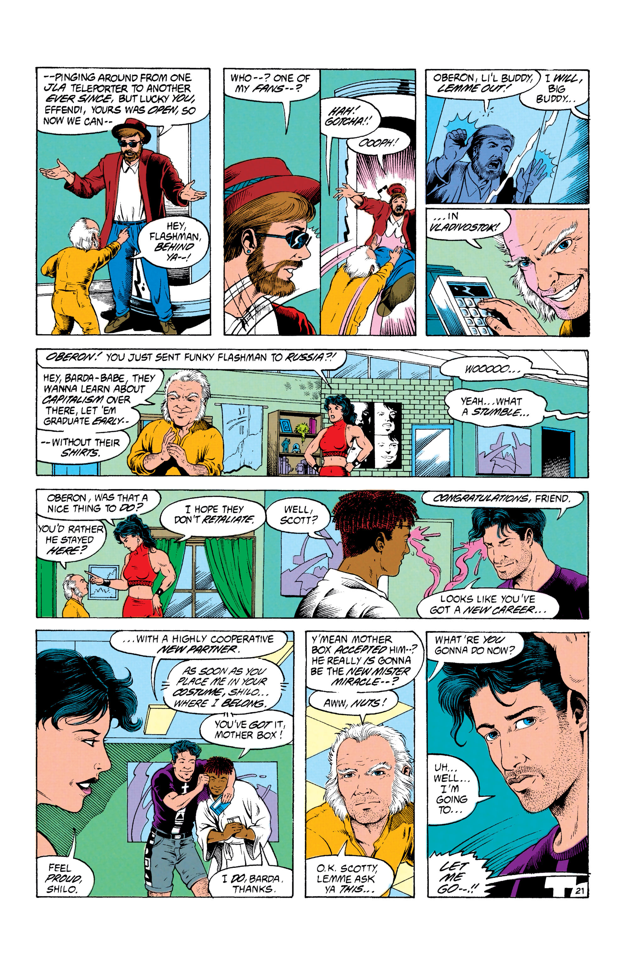 Read online Mister Miracle (1989) comic -  Issue #23 - 22