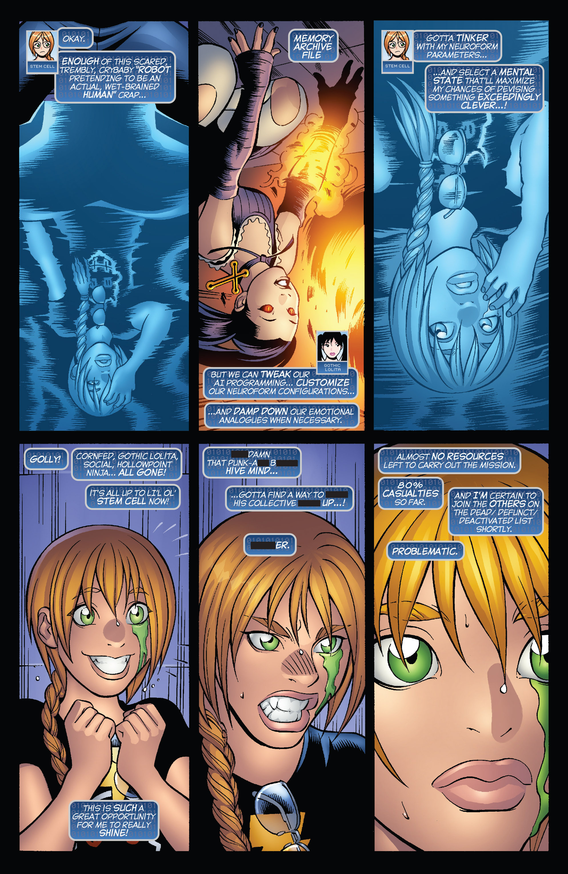 Read online Livewires comic -  Issue #6 - 7