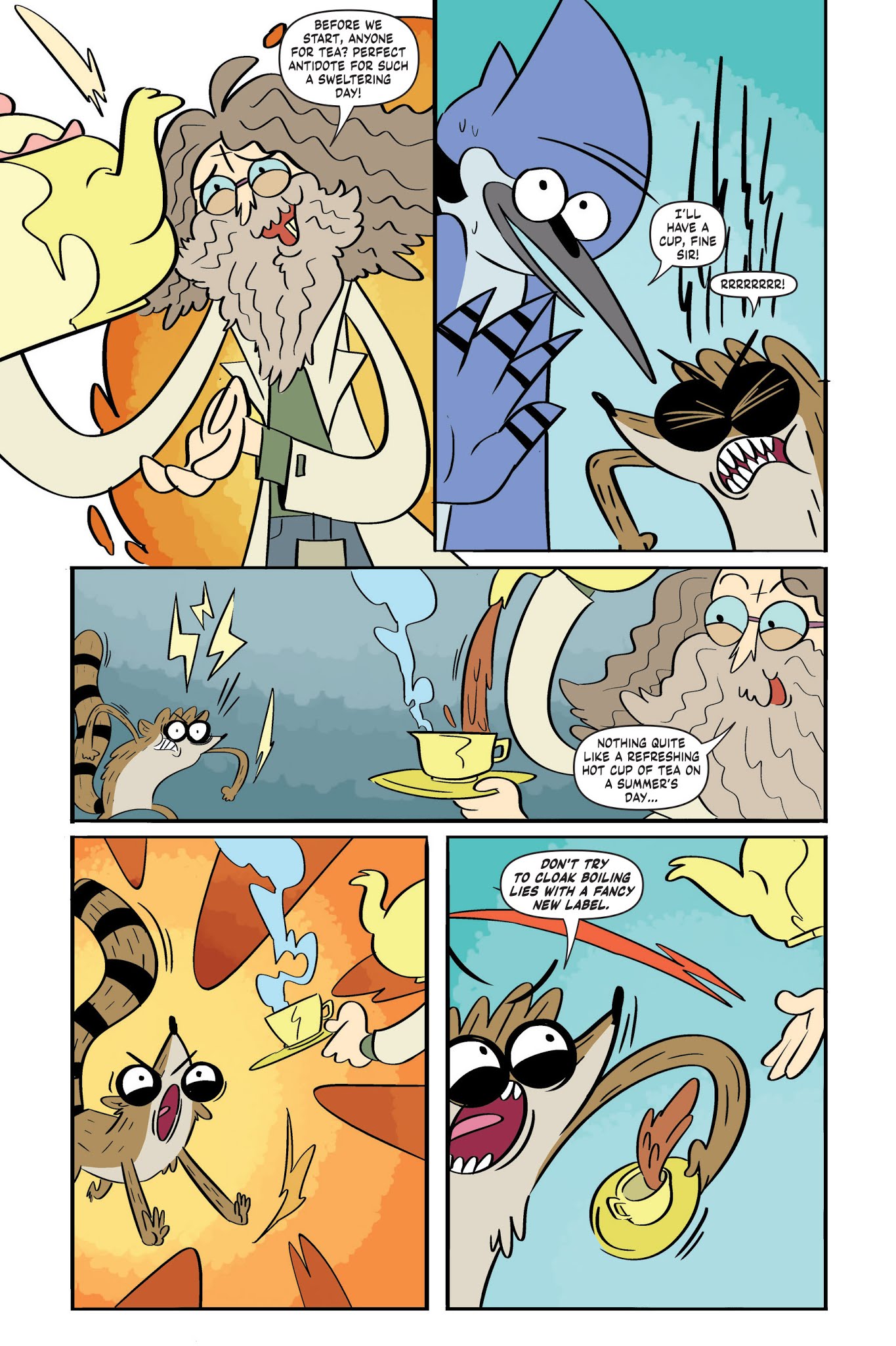 Read online Regular Show: Hydration comic -  Issue # TPB (Part 2) - 12
