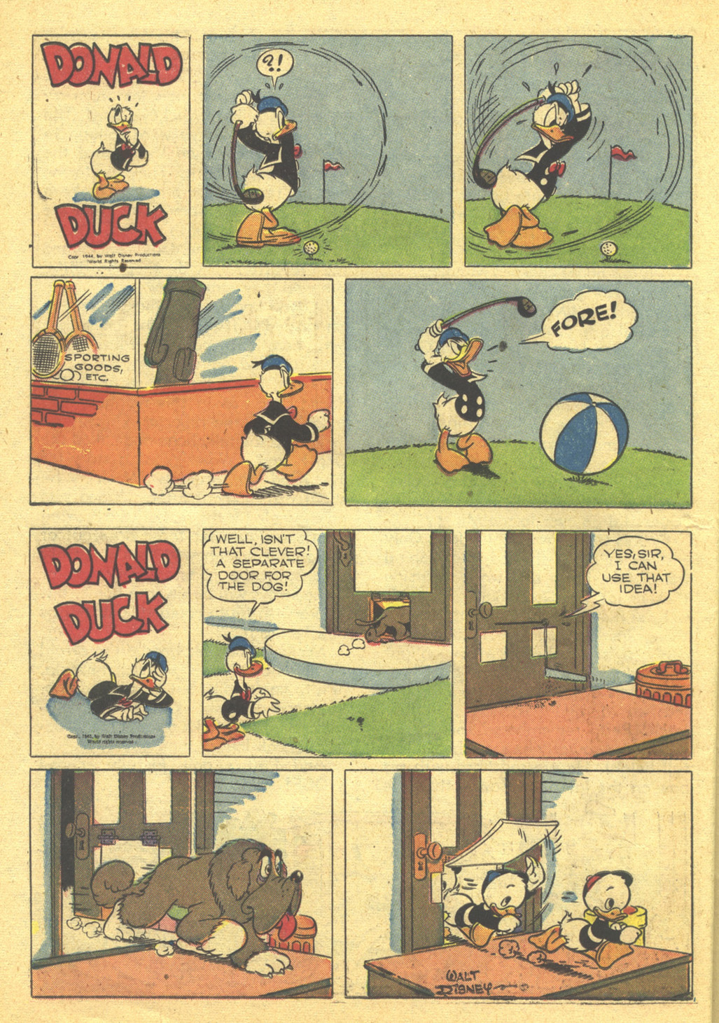 Read online Walt Disney's Comics and Stories comic -  Issue #93 - 36