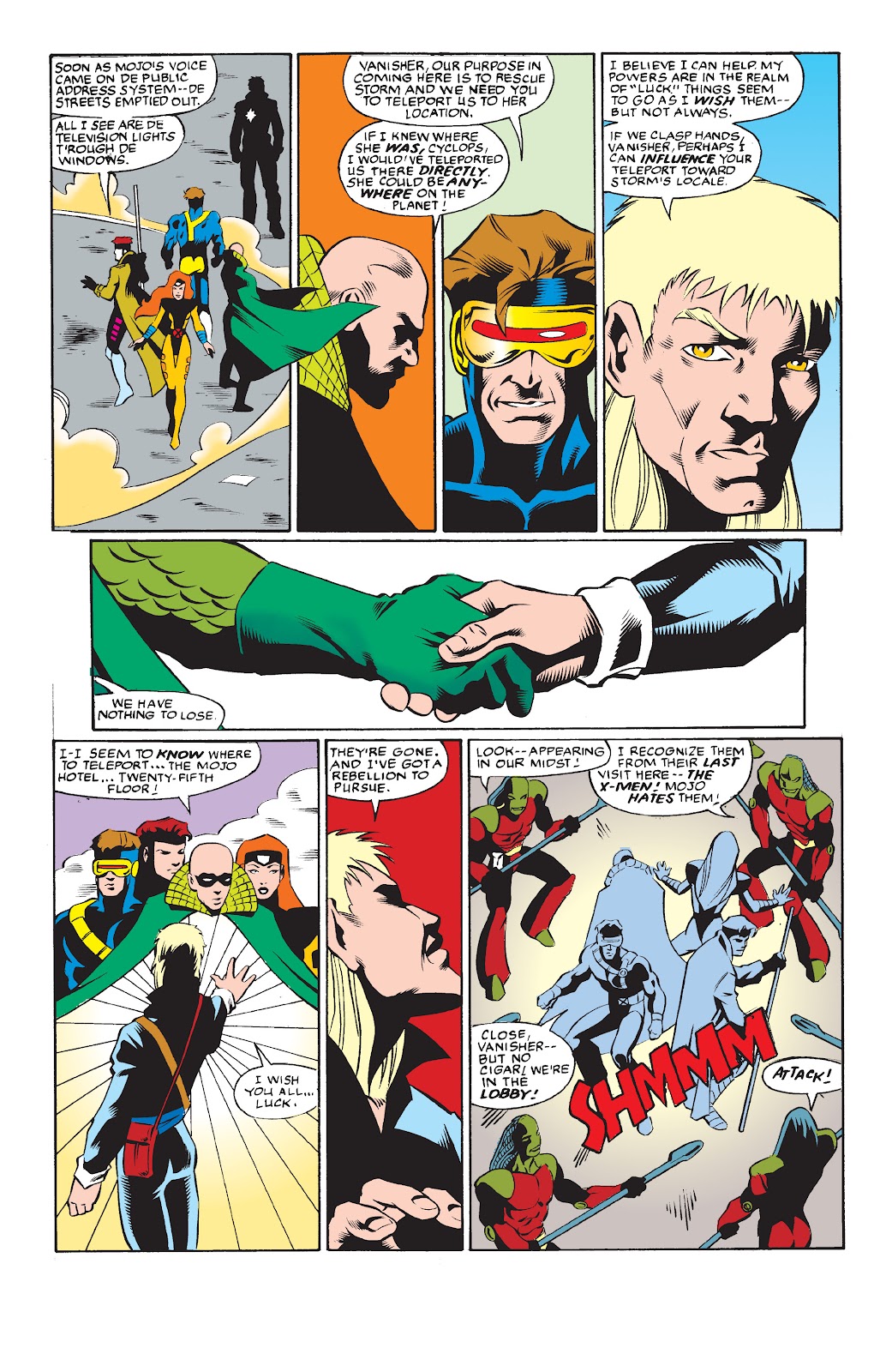 Read online Adventures of the X-Men: Clear and Present Dangers comic -  Issue # TPB - 88