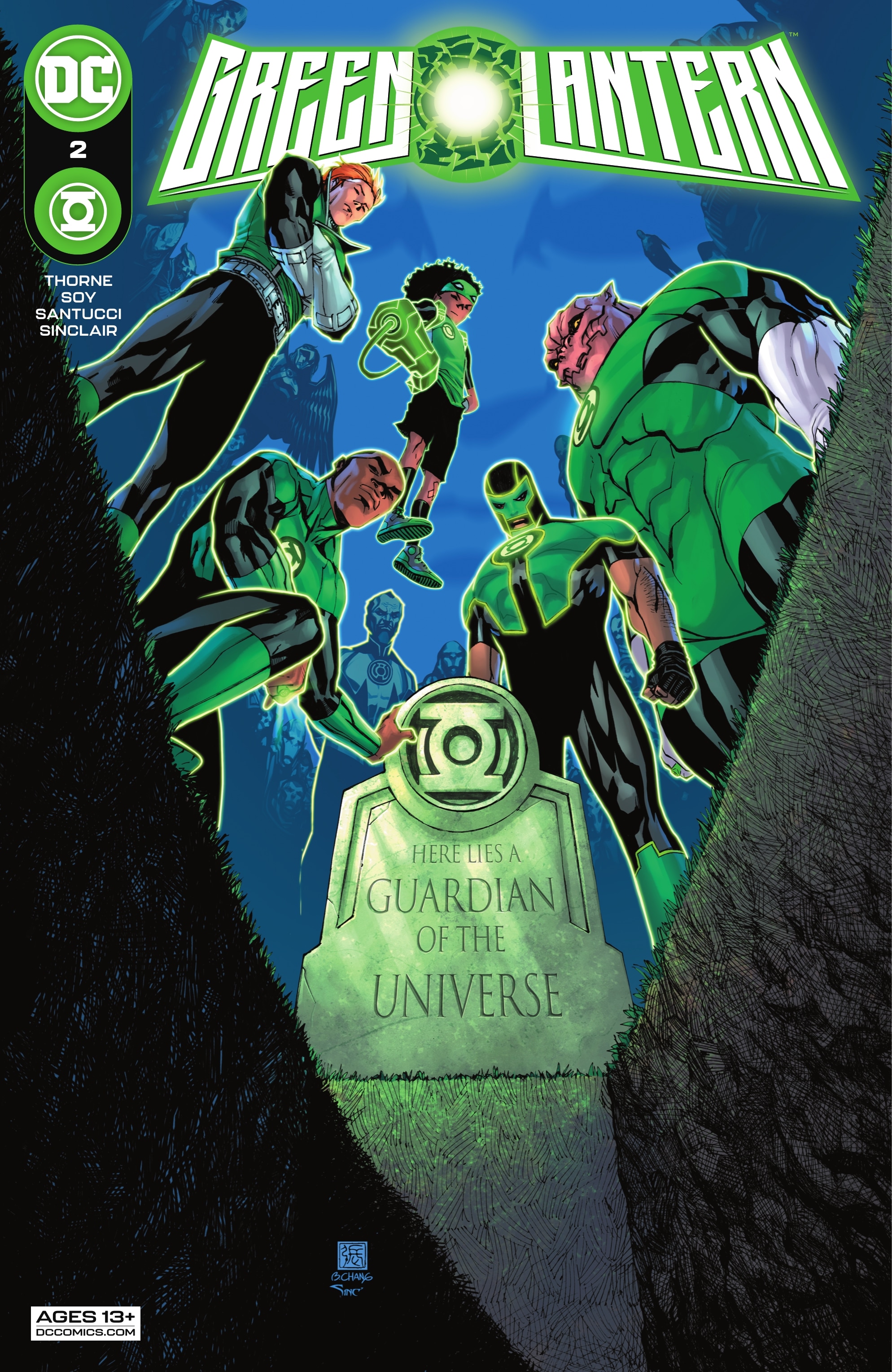 Read online Green Lantern (2021) comic -  Issue #2 - 1