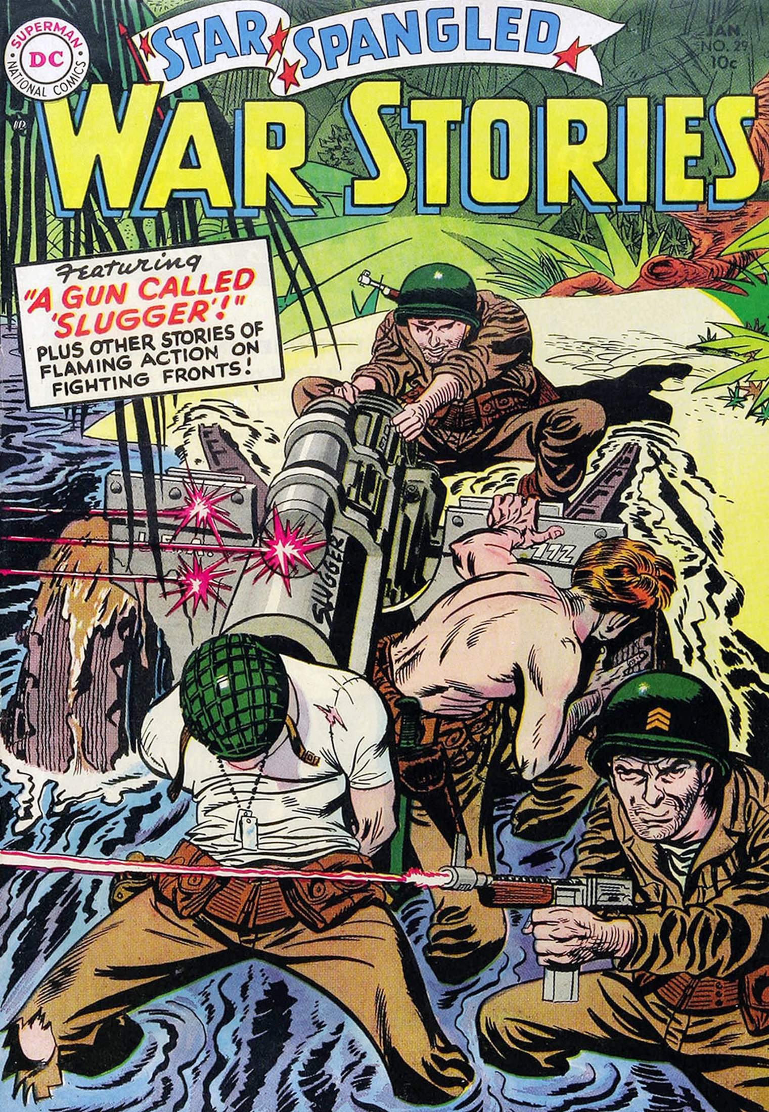 Read online Star Spangled War Stories (1952) comic -  Issue #29 - 1