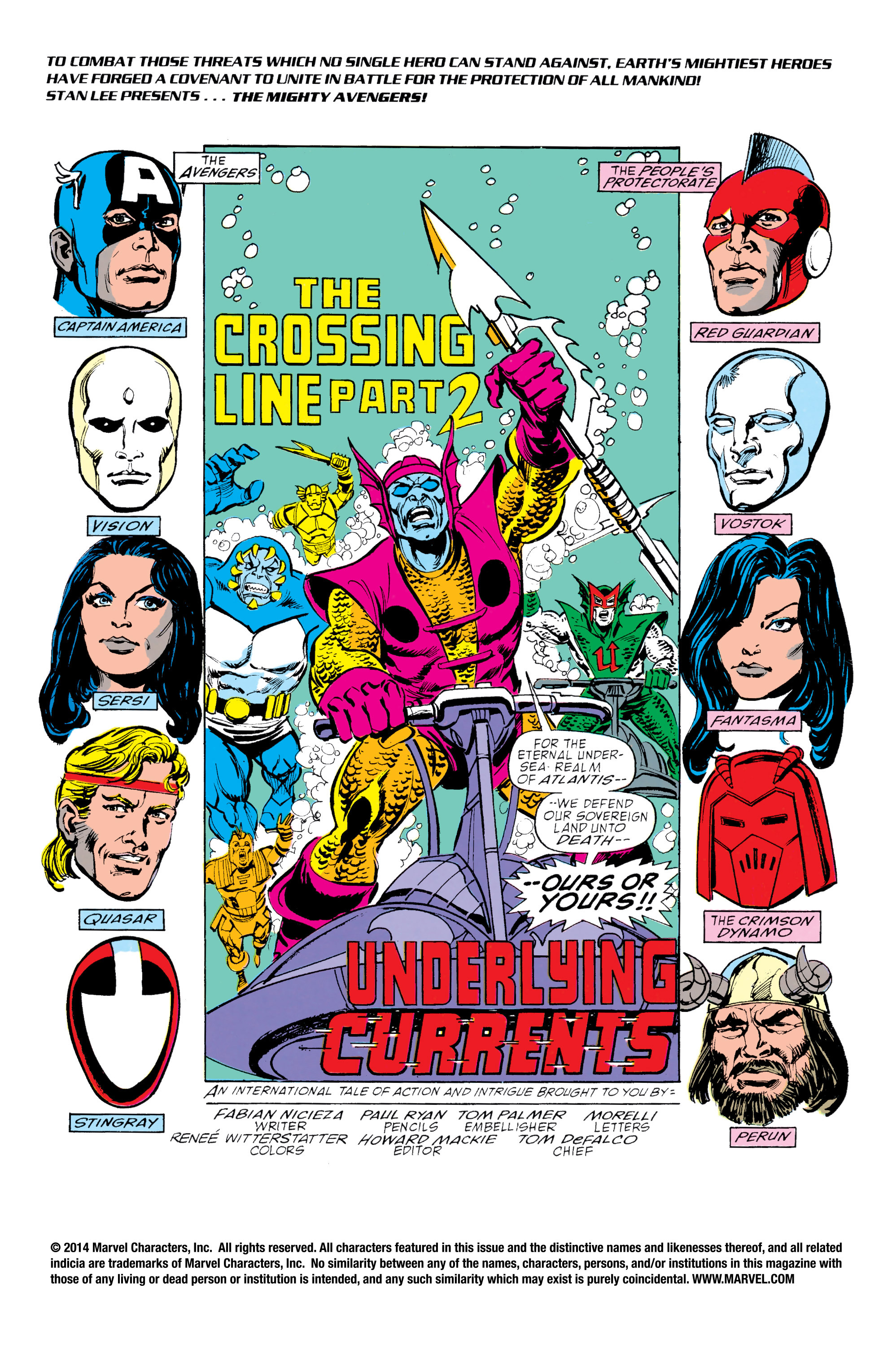 Read online The Avengers (1963) comic -  Issue #320 - 2