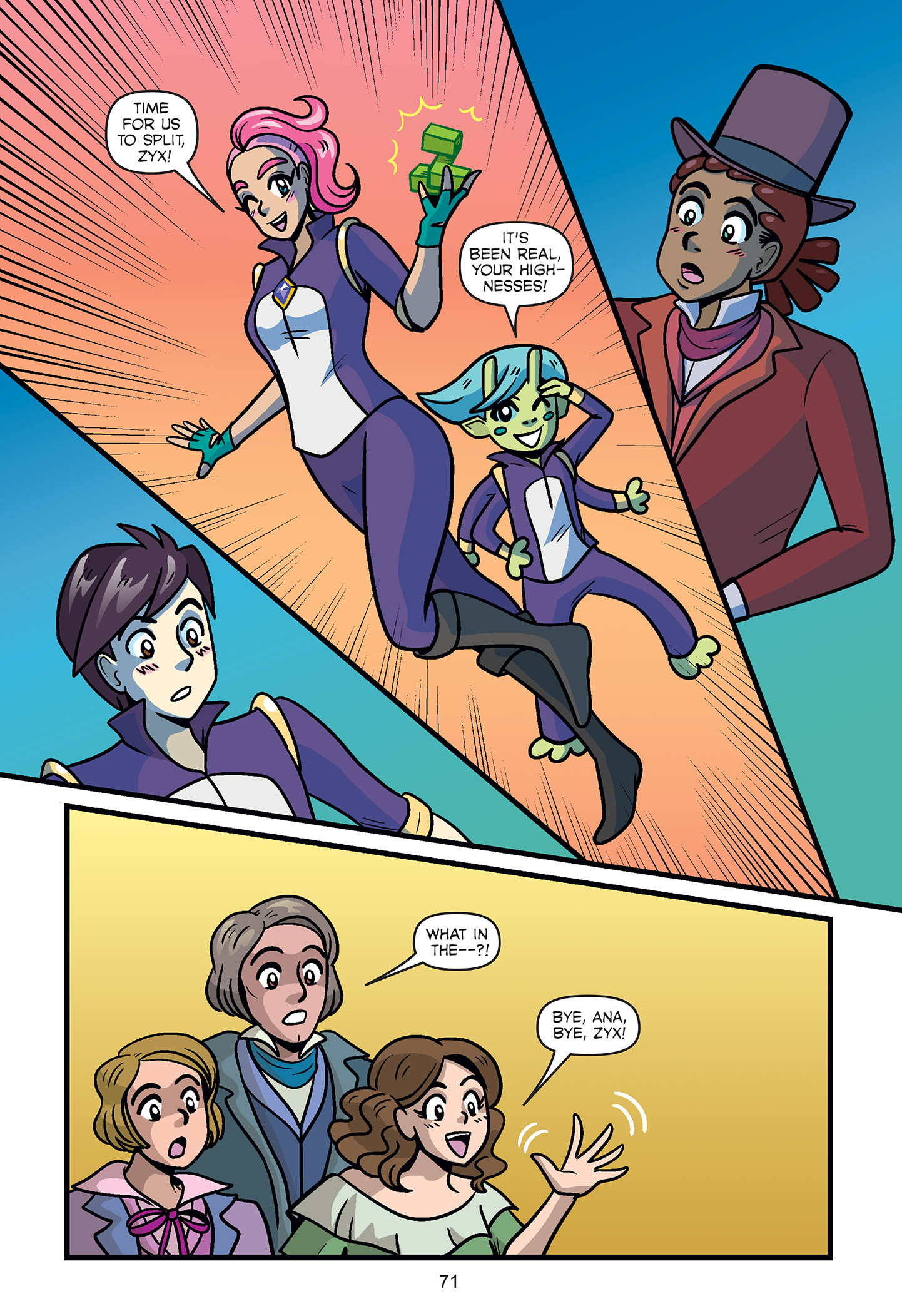 Read online Ana and the Cosmic Race comic -  Issue # TPB - 73