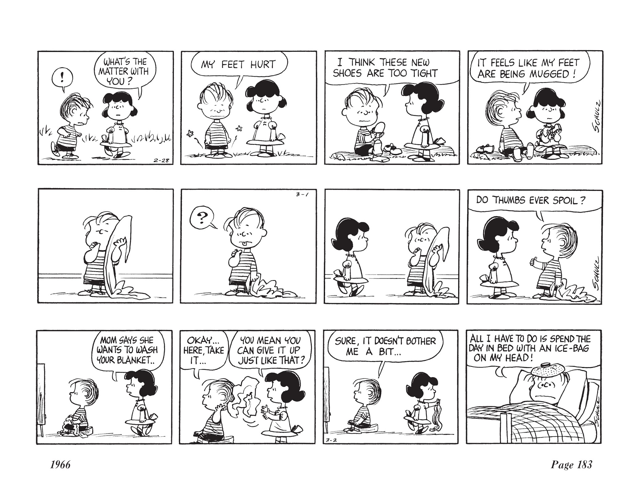 Read online The Complete Peanuts comic -  Issue # TPB 8 - 195
