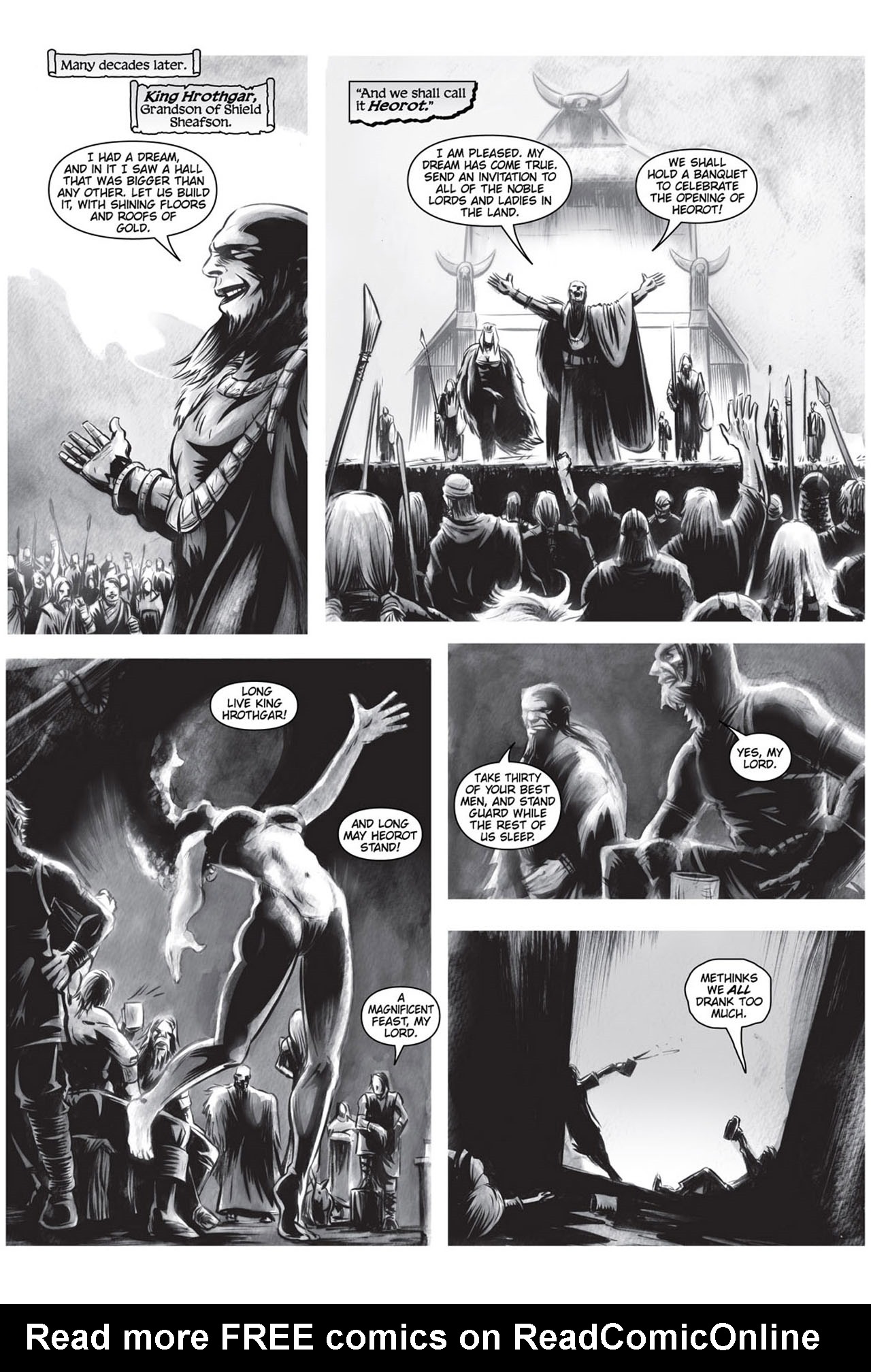 Read online Beowulf: The Graphic Novel comic -  Issue # Full - 18