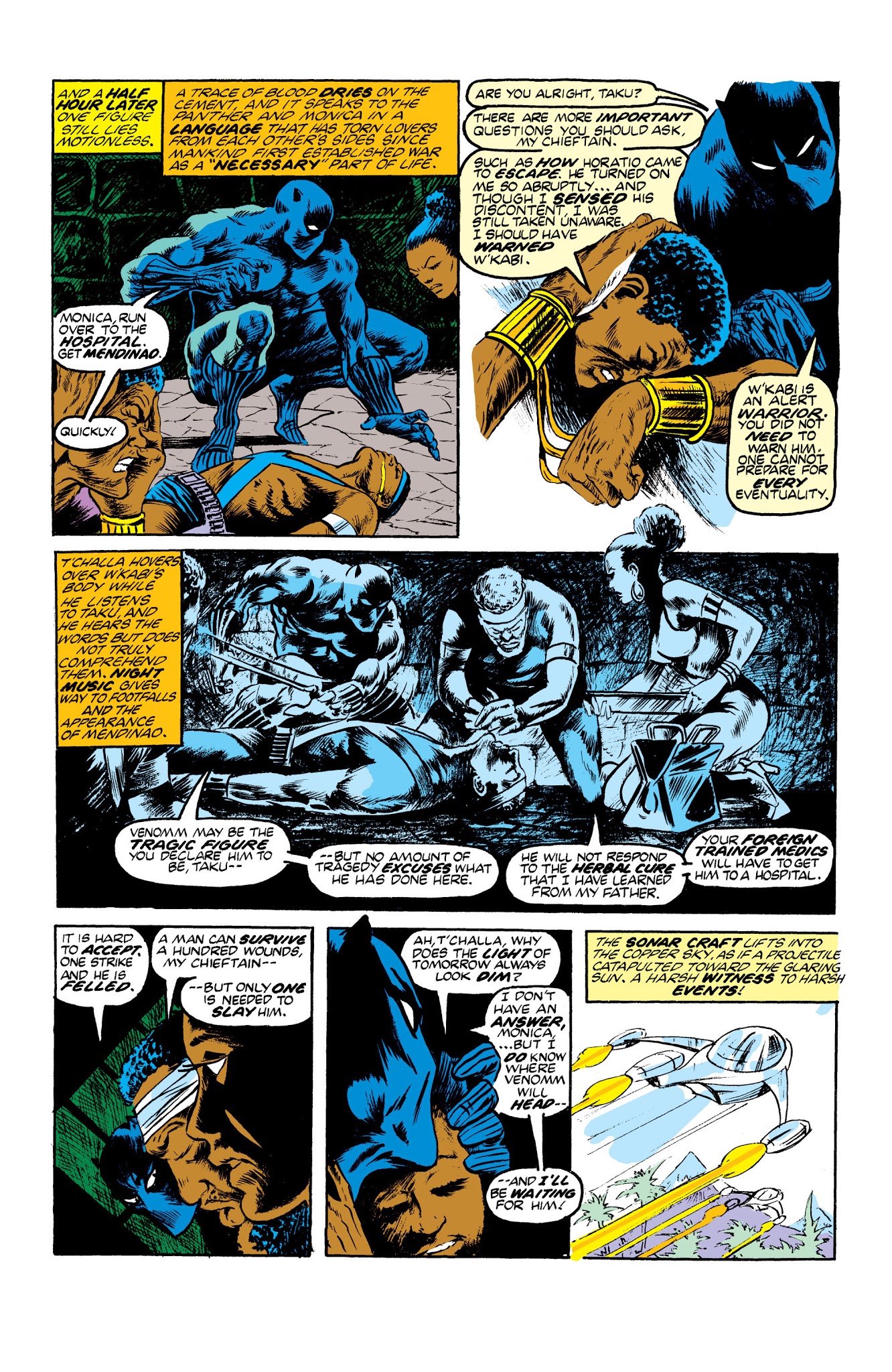 Read online Marvel Masterworks: The Black Panther comic -  Issue # TPB 1 - 184