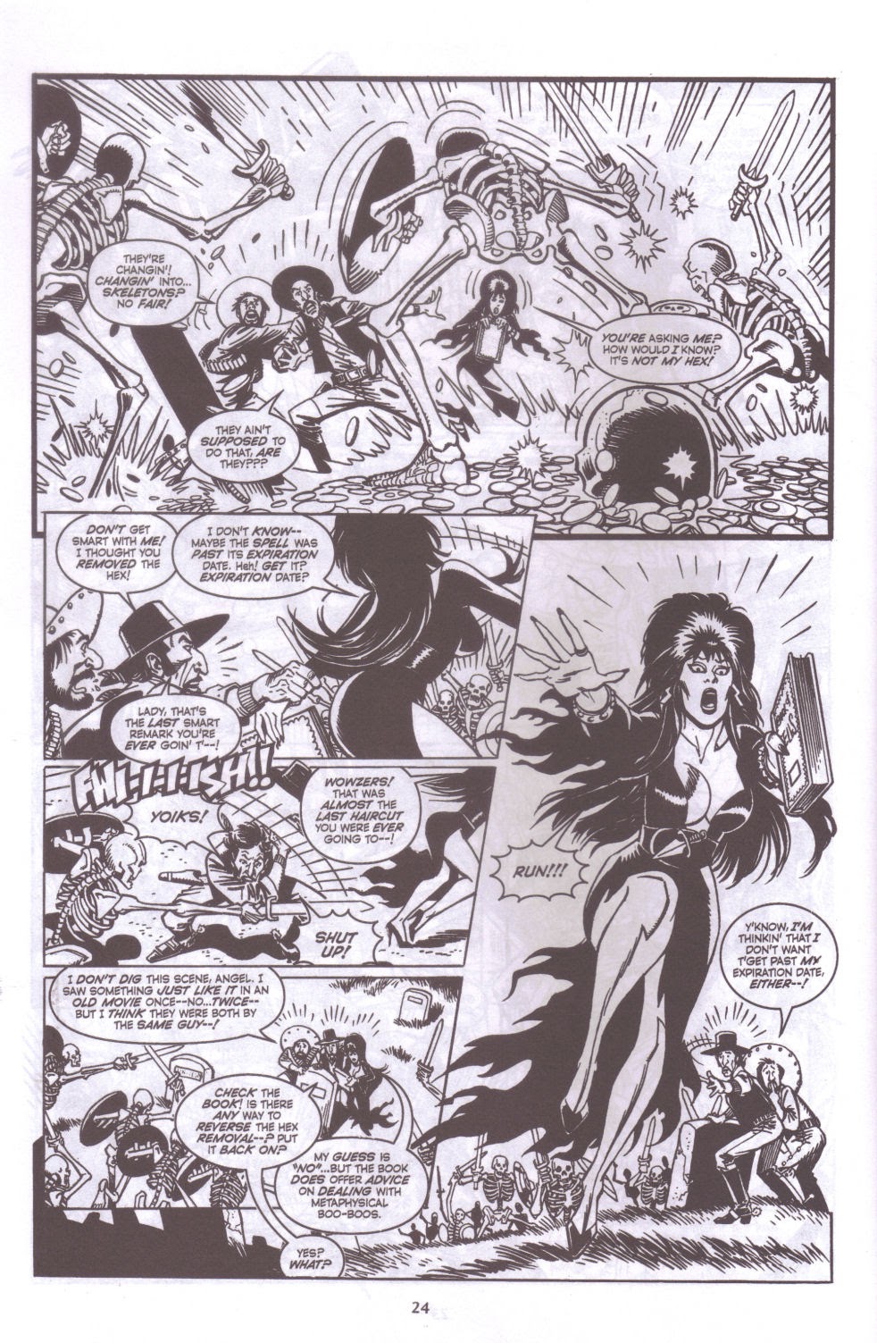Read online Elvira, Mistress of the Dark comic -  Issue #160 - 21