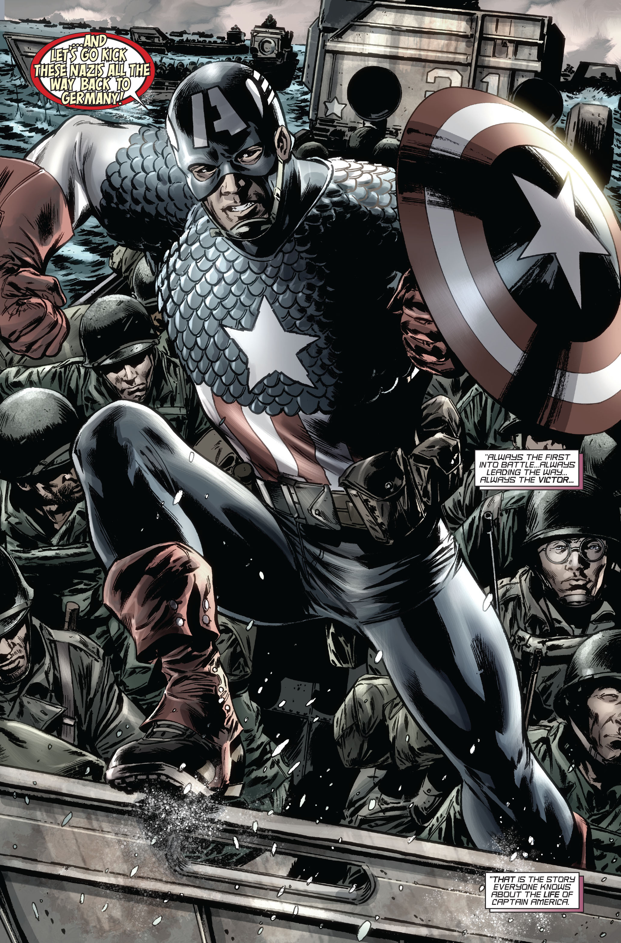 Read online Captain America: Reborn comic -  Issue #1 - 4