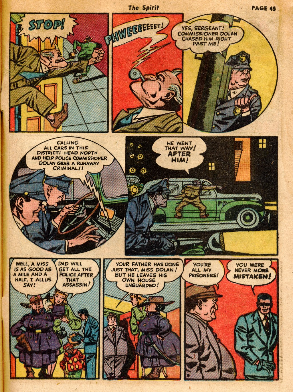 Read online The Spirit (1944) comic -  Issue #2 - 47