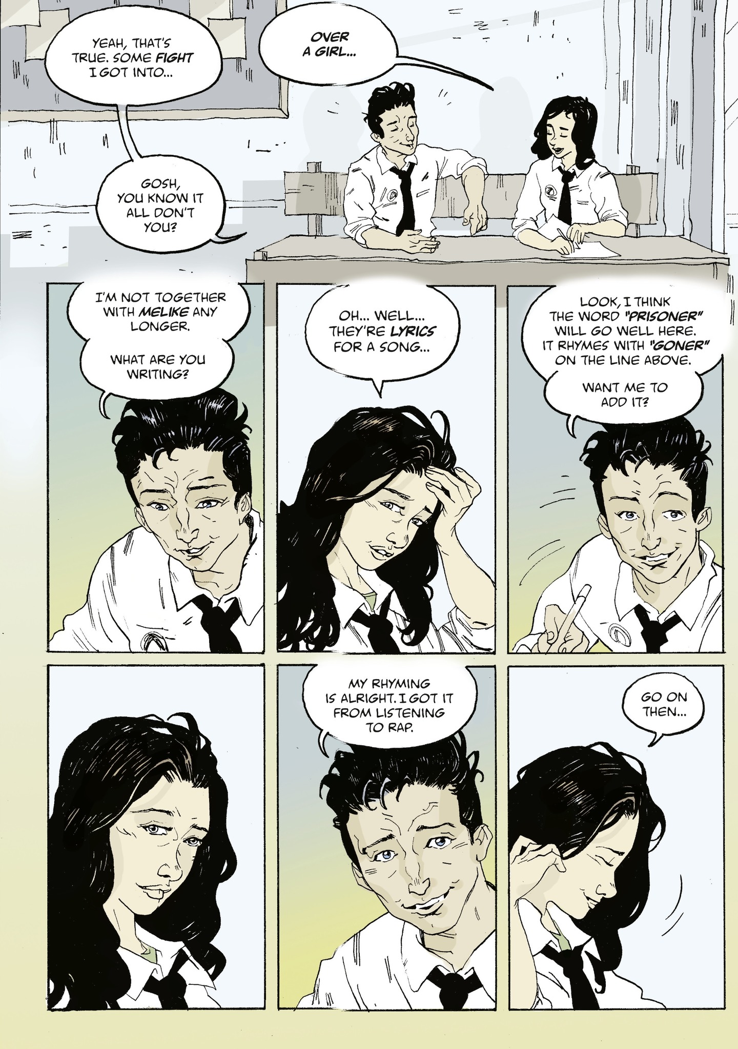 Read online Perihan The Girl Without A Mouth comic -  Issue # TPB - 51