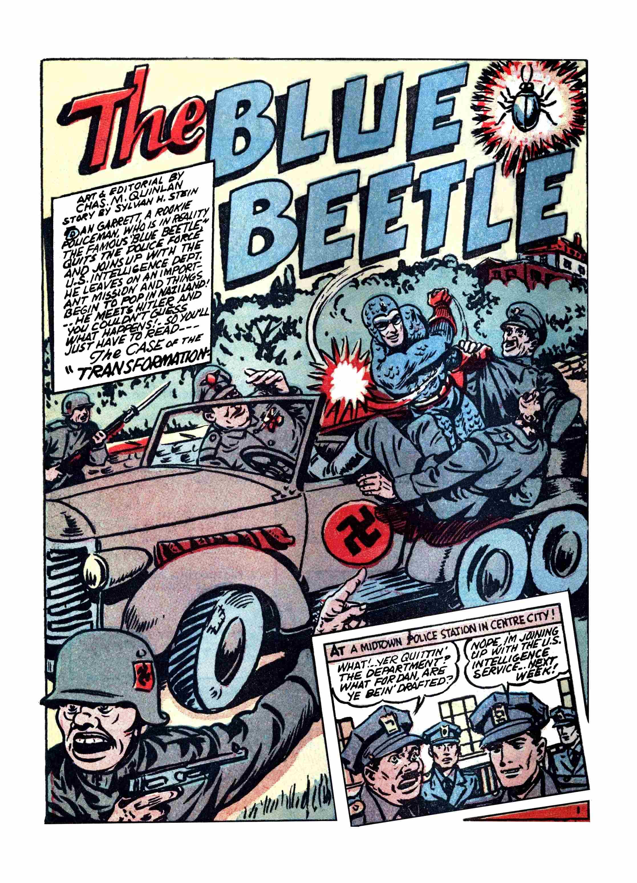 Read online The Blue Beetle comic -  Issue #22 - 4