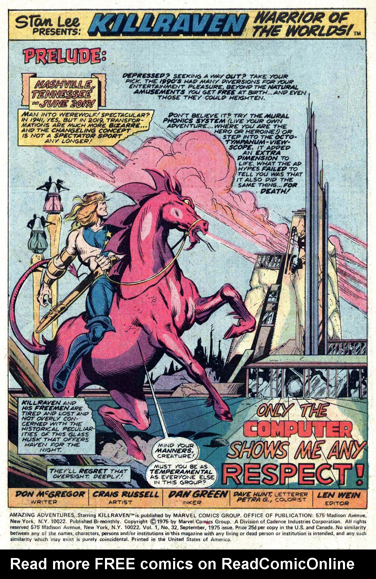 Amazing Adventures (1970) Issue #32 #32 - English 3