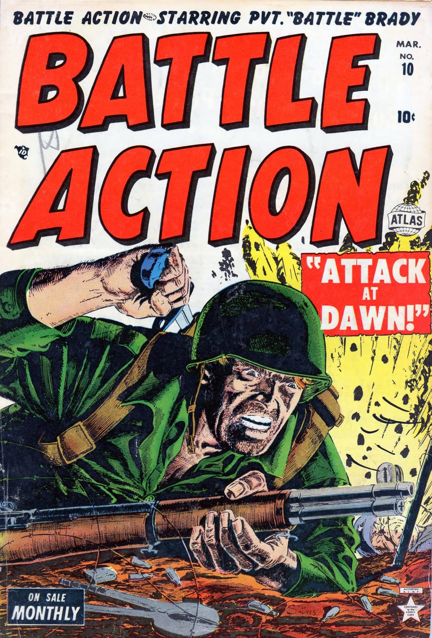 Read online Battle Action comic -  Issue #10 - 1